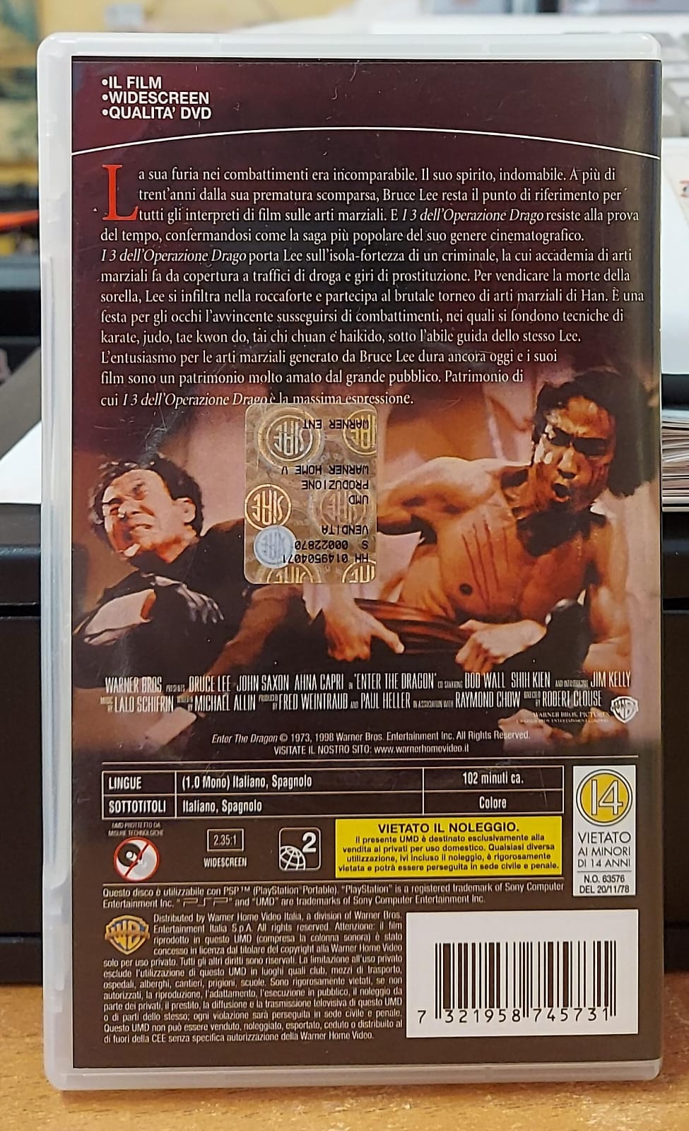 I 3 DELL'OPERAZIONE DRAGO - UMD FILM