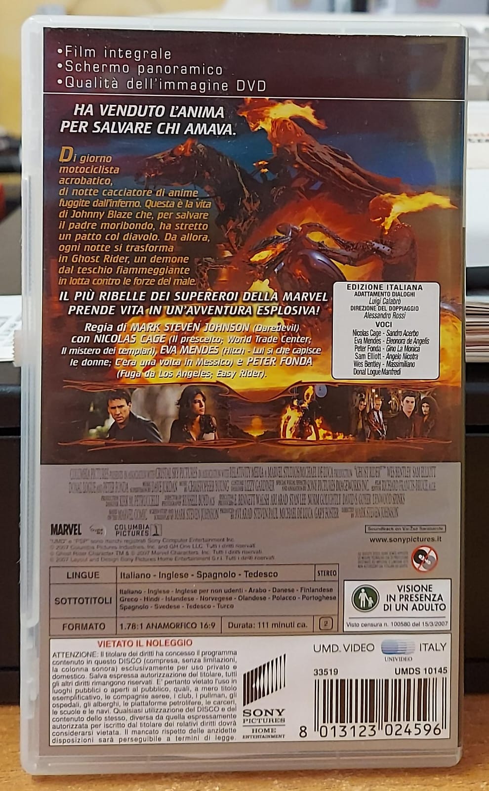 GHOST RIDER - UMD FILM