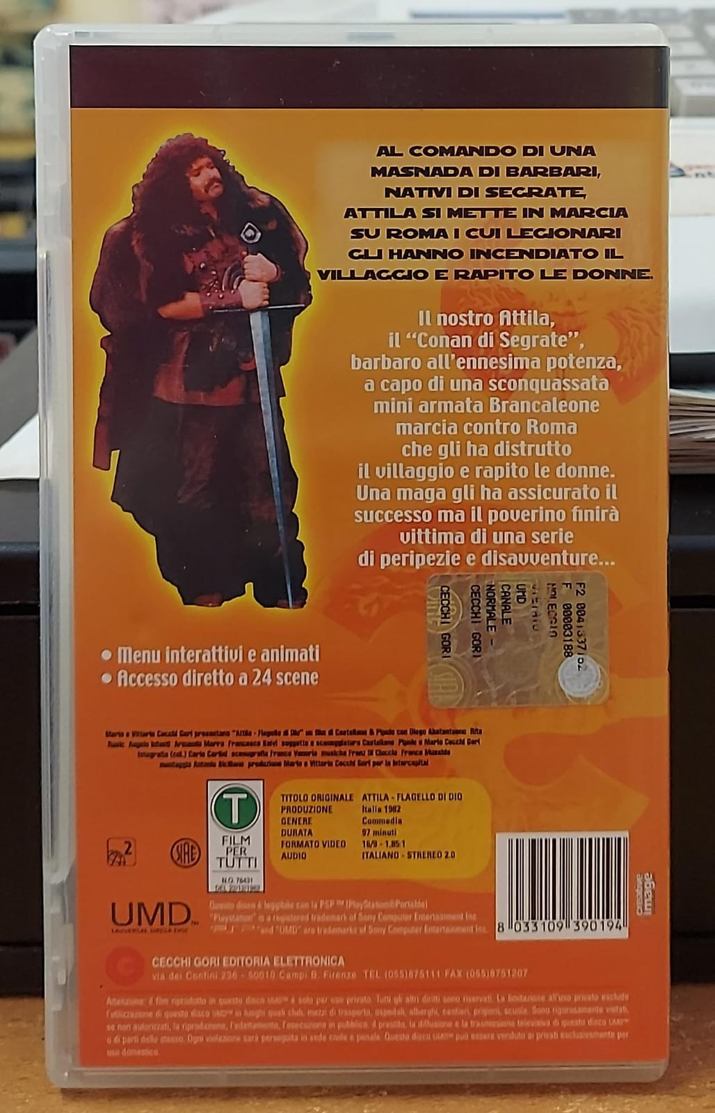 ATTILA FLAGELLO DI DIO - UMD FILM