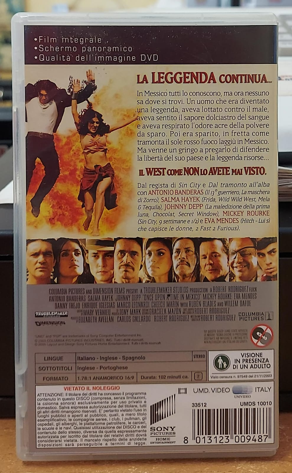C'ERA UNA VOLTA IN MESSICO - UMD FILM