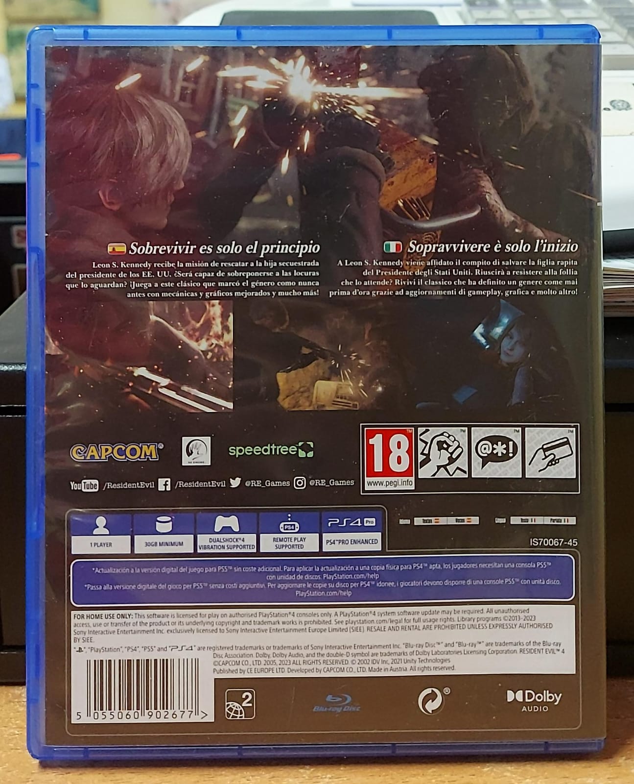 RESIDENT EVIL 4 REMAKE