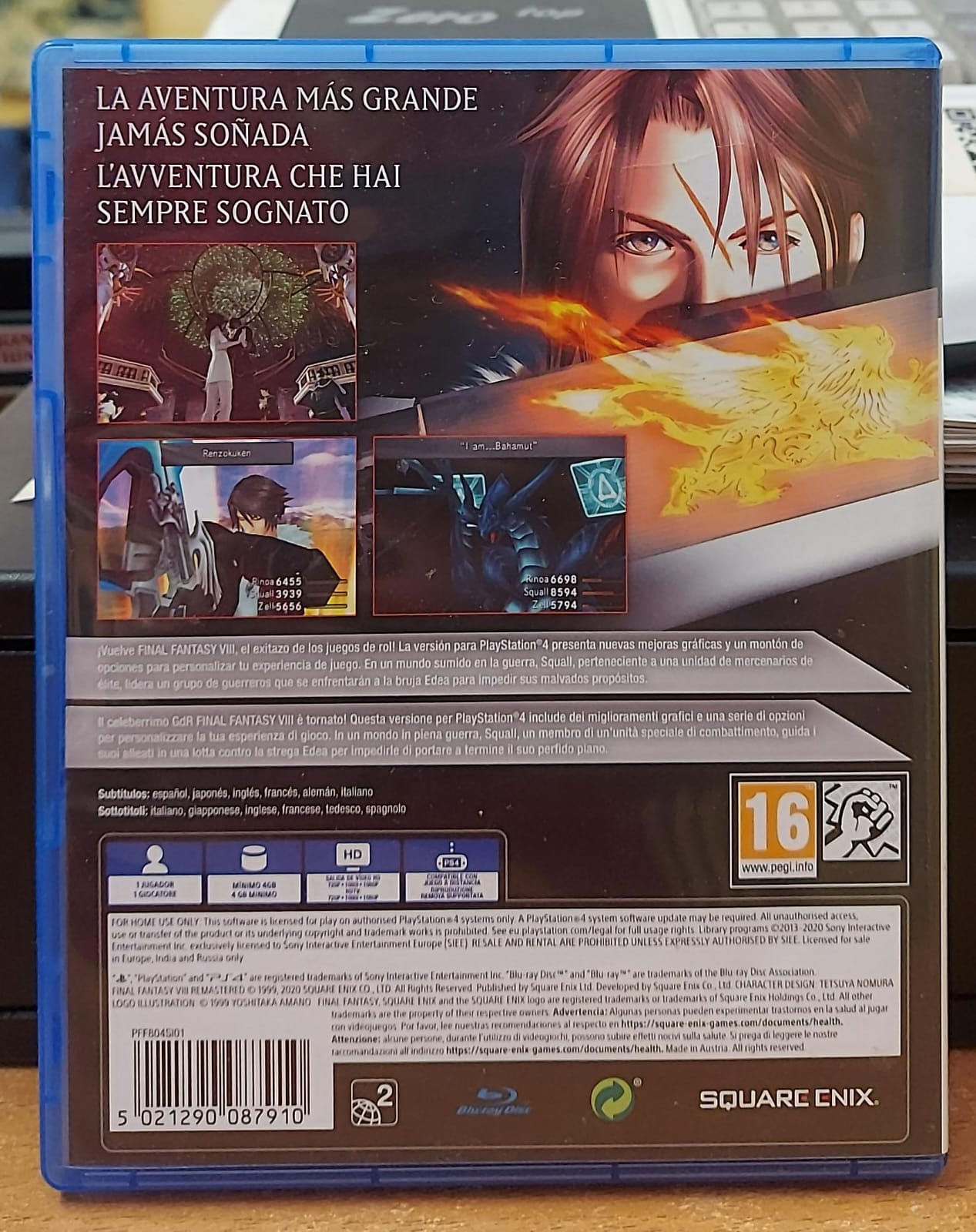 FINAL FANTASY VIII REMASTERED