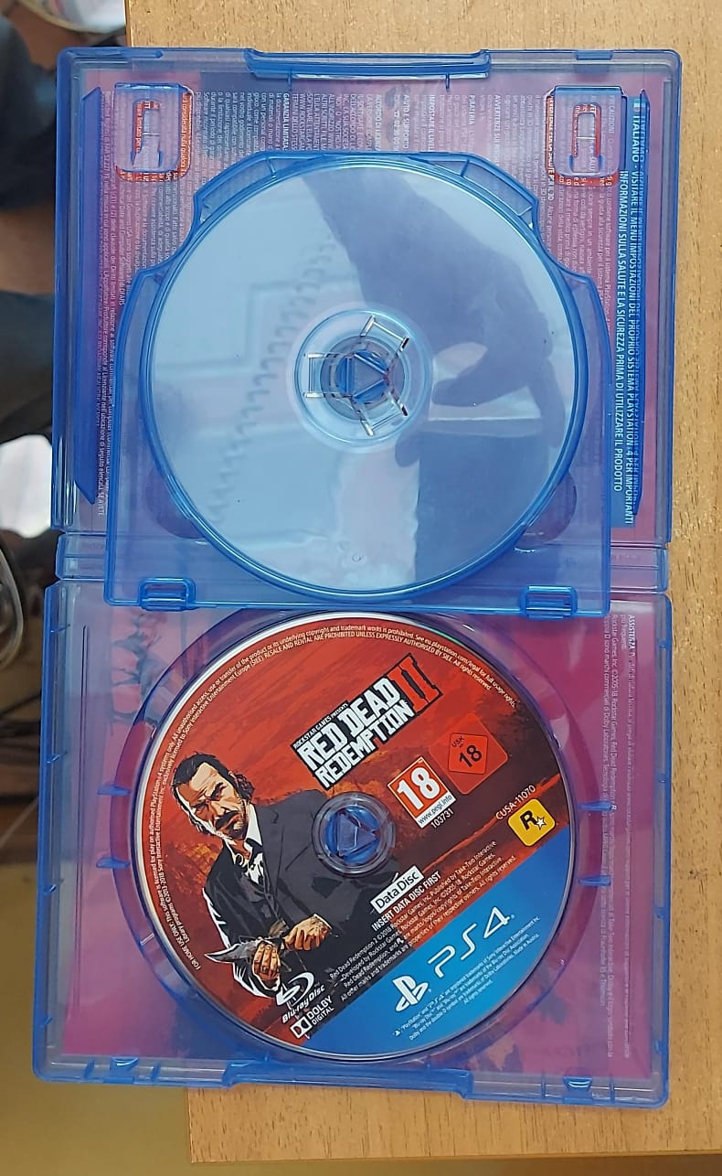 RED DEAD REDEMPTION 2 CON MAPPA FOTOCOPIATA A COLORI