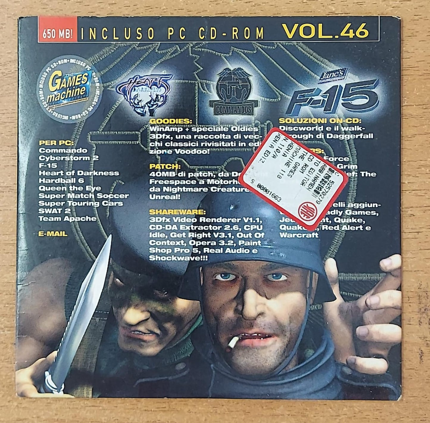 THE GAMES MACHINE PC CD-ROM VOL.46