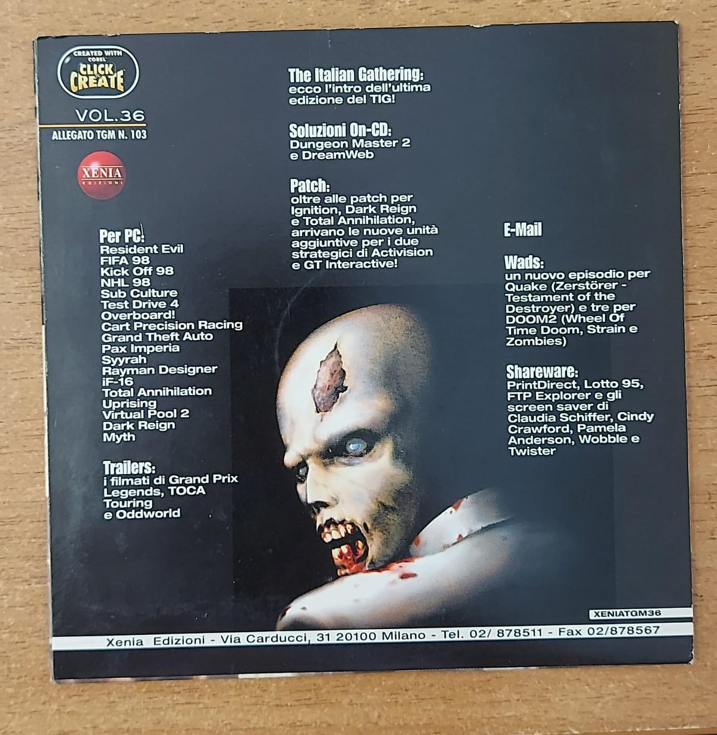 THE GAMES MACHINE PC CD-ROM VOL.36