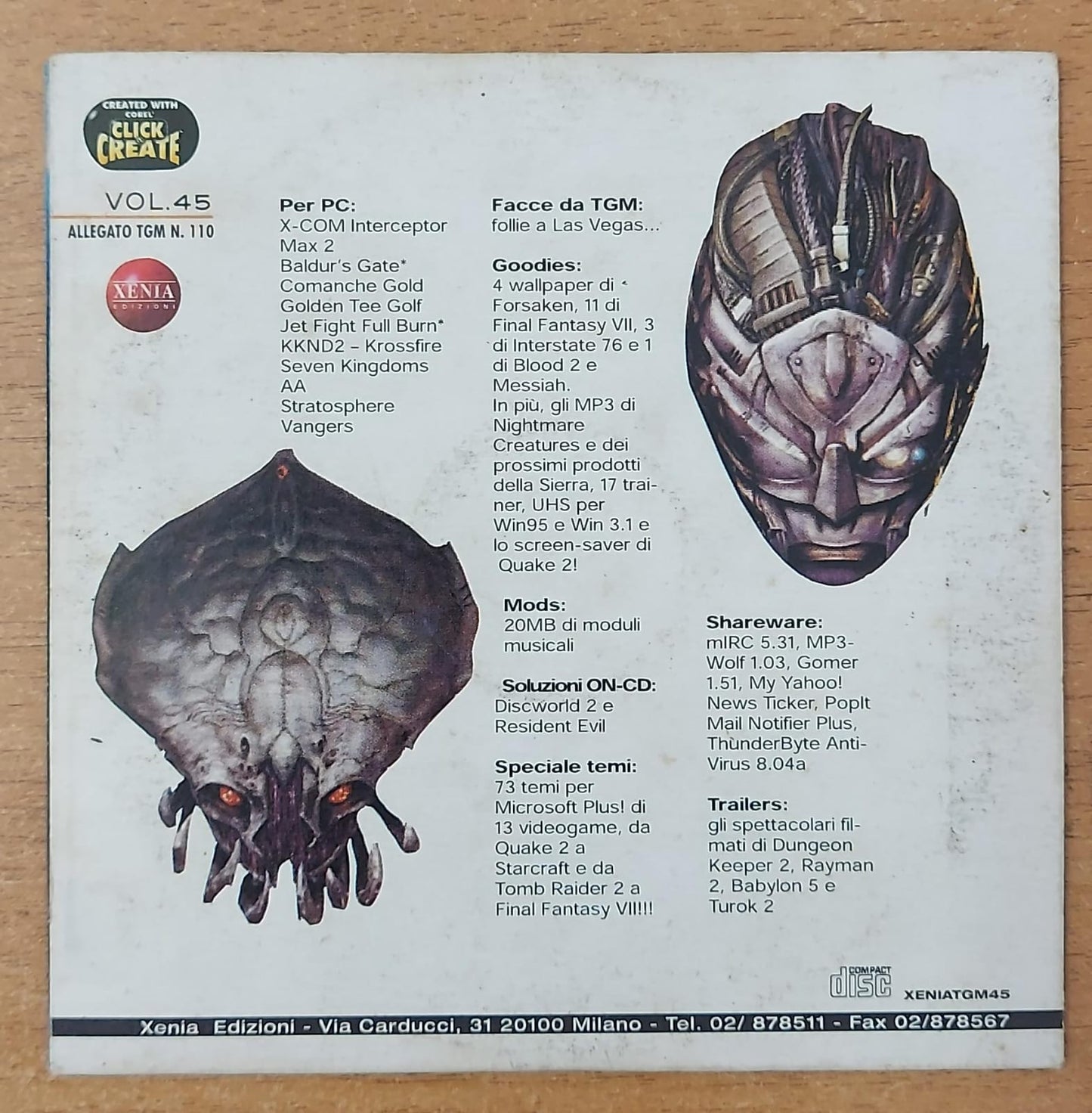 THE GAMES MACHINE PC CD-ROM VOL.45