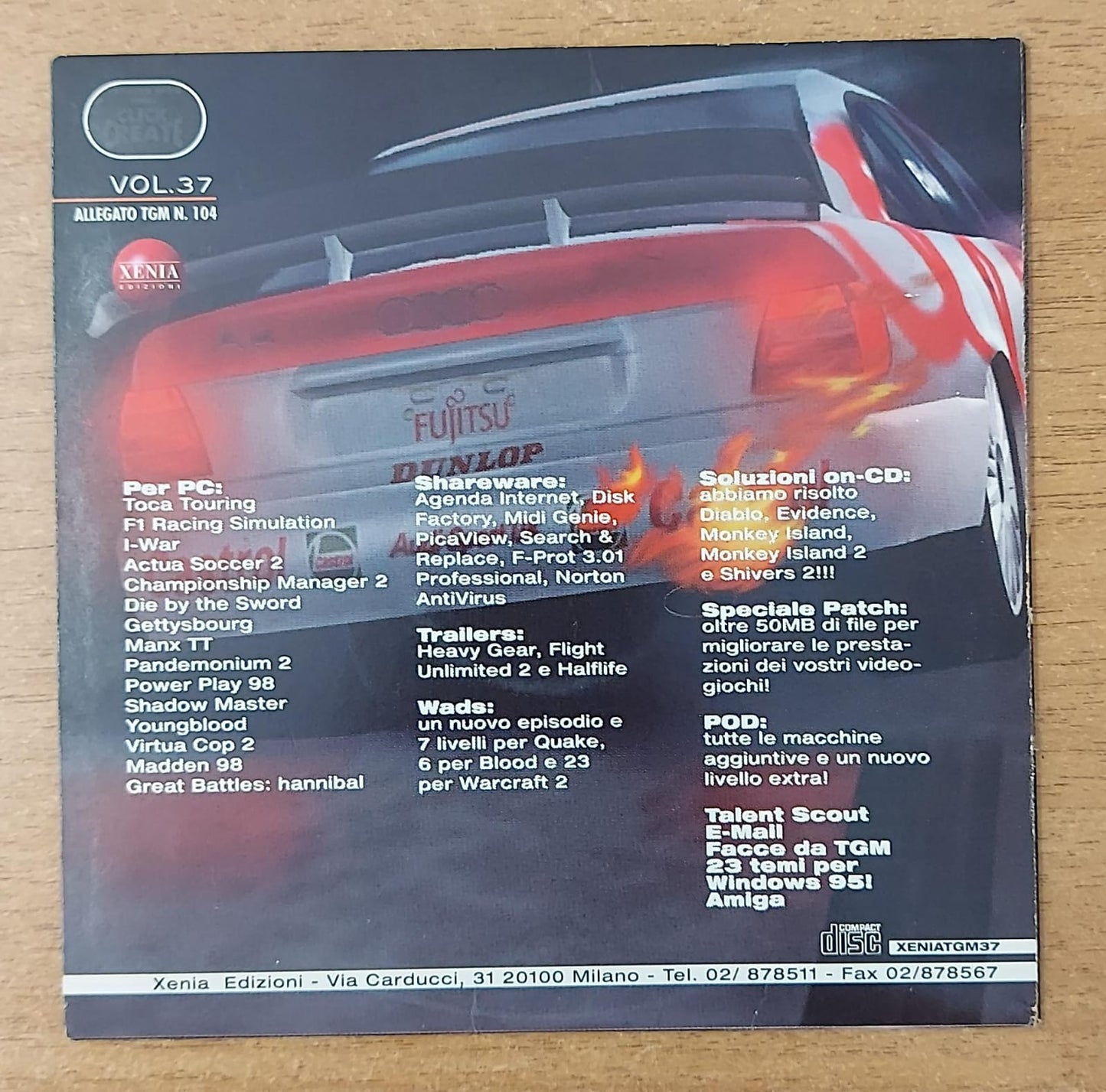 THE GAMES MACHINE PC CD-ROM VOL.37