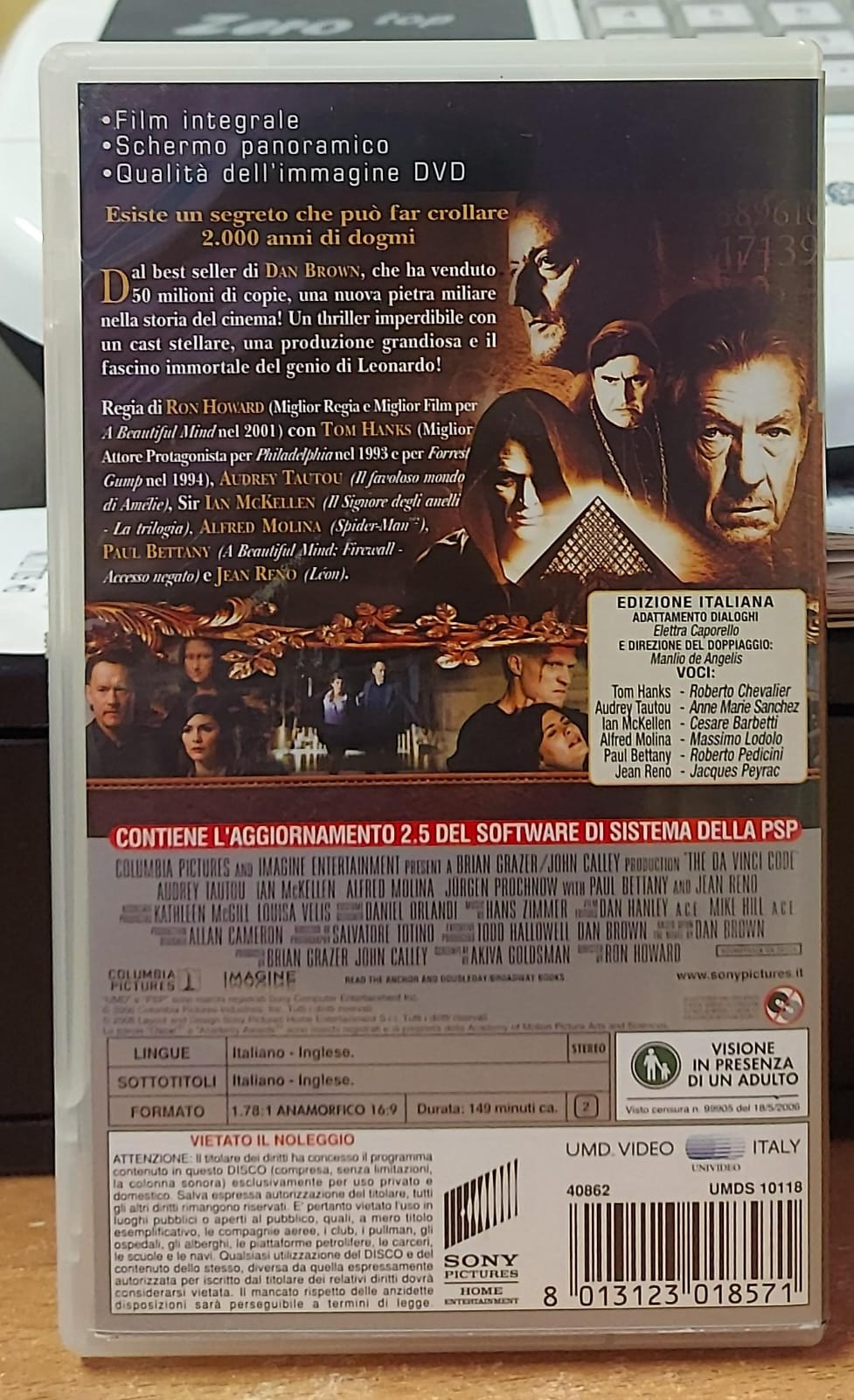 IL CODICE DA VINCI - UMD FILM
