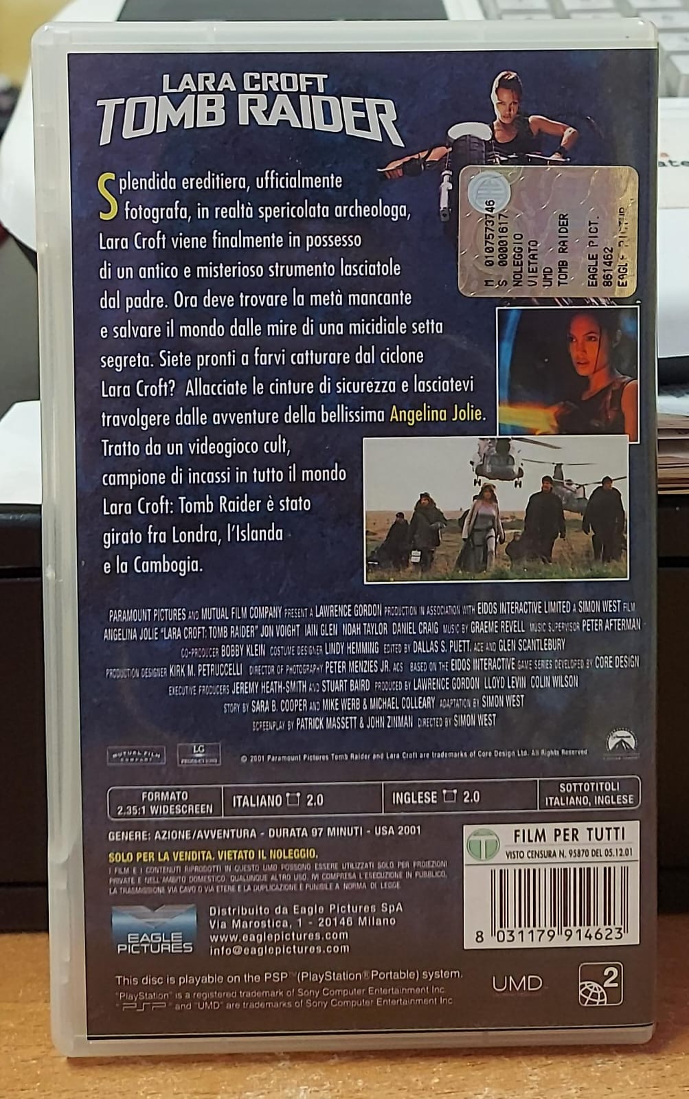 TOMB RAIDER - UMD FILM