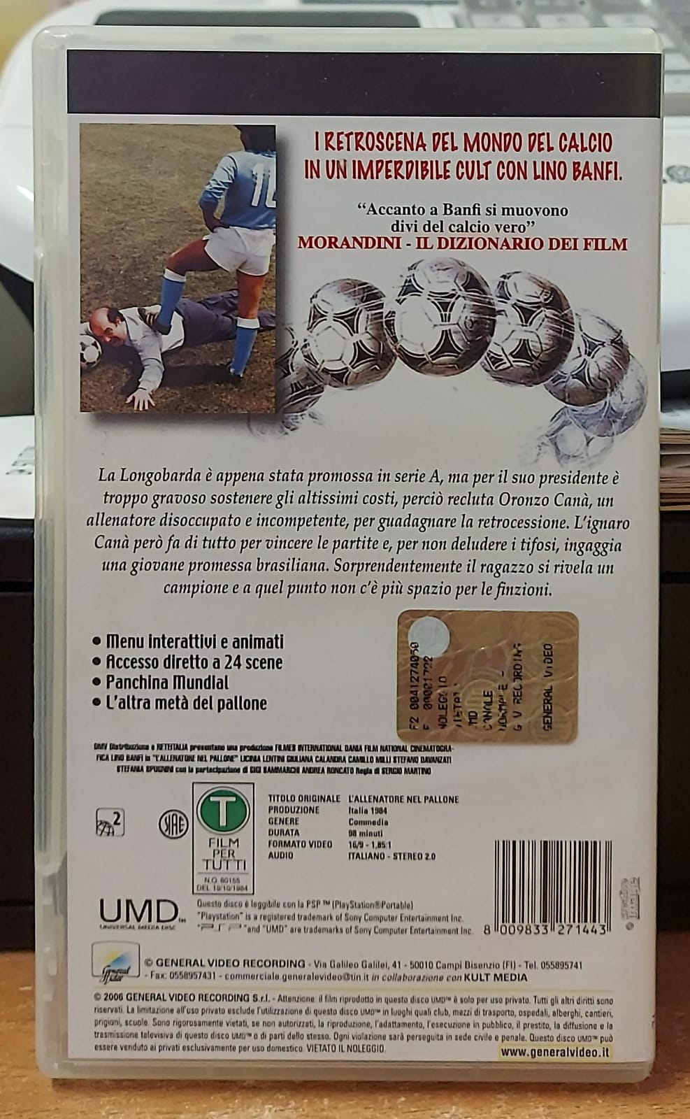 L'ALLENATORE NEL PALLONE - UMD FILM