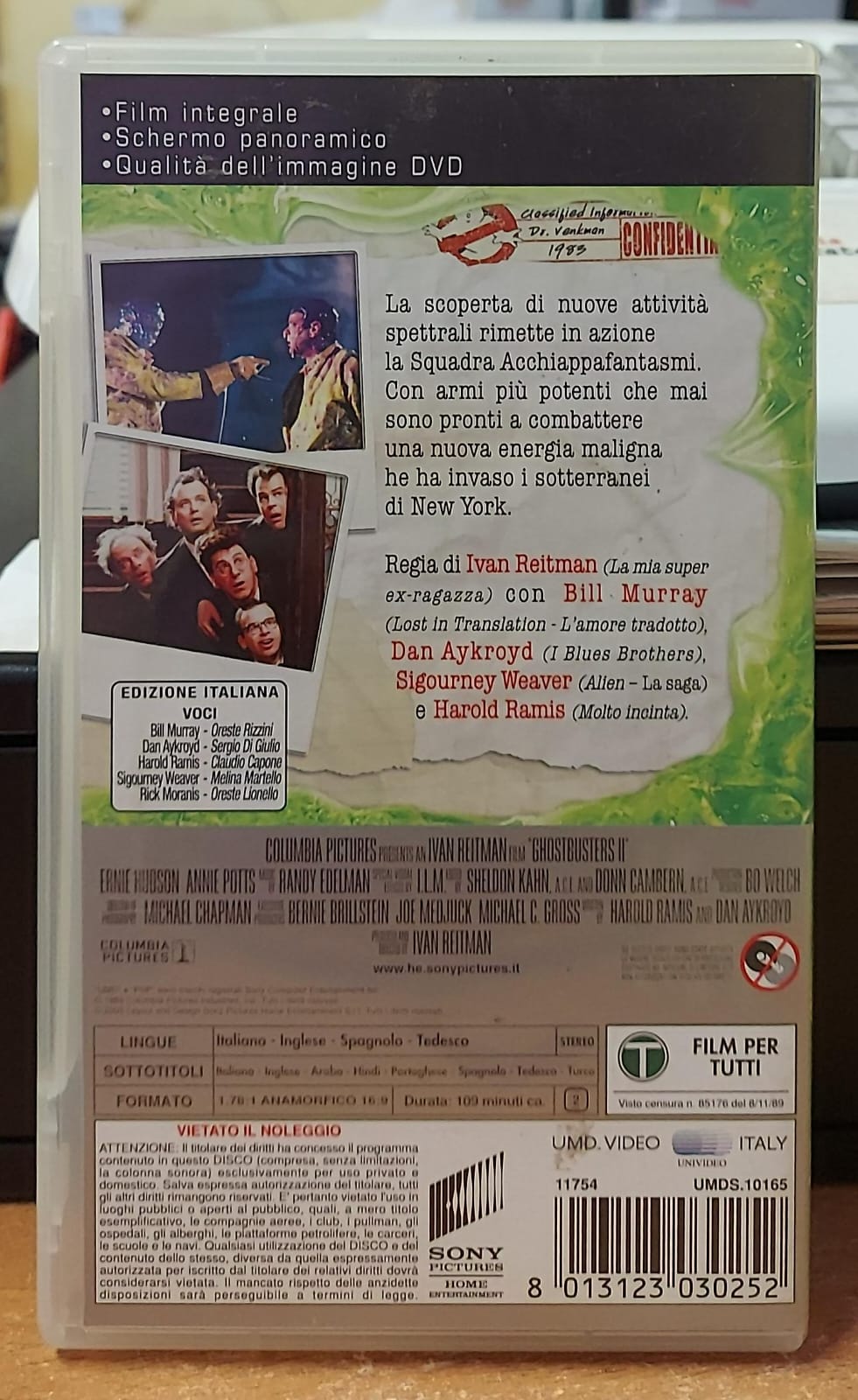GHOSTBUSTERS 2 - UMD FILM