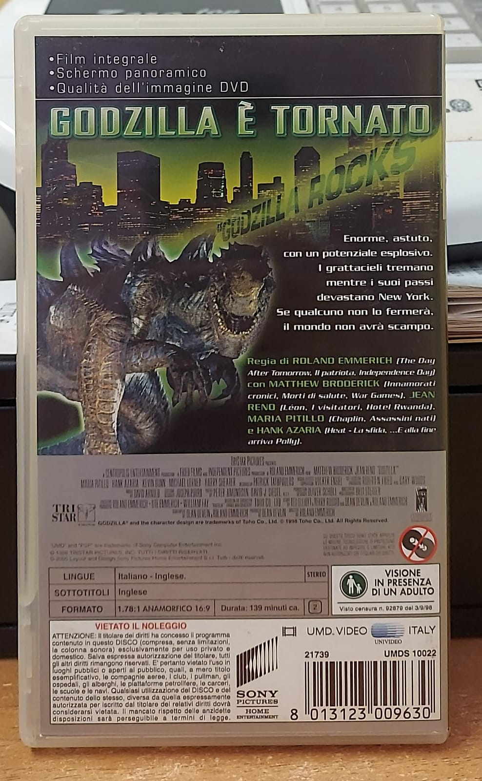 GODZILLA - UMD FILM