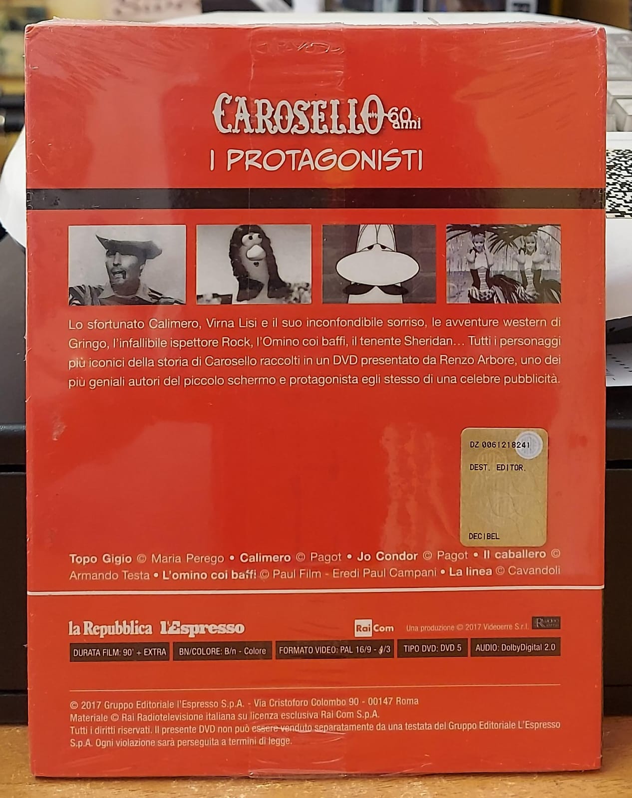 CAROSELLO 60 ANNI VOL.1 I PROTAGONISTI - NUOVO MAI APERTO