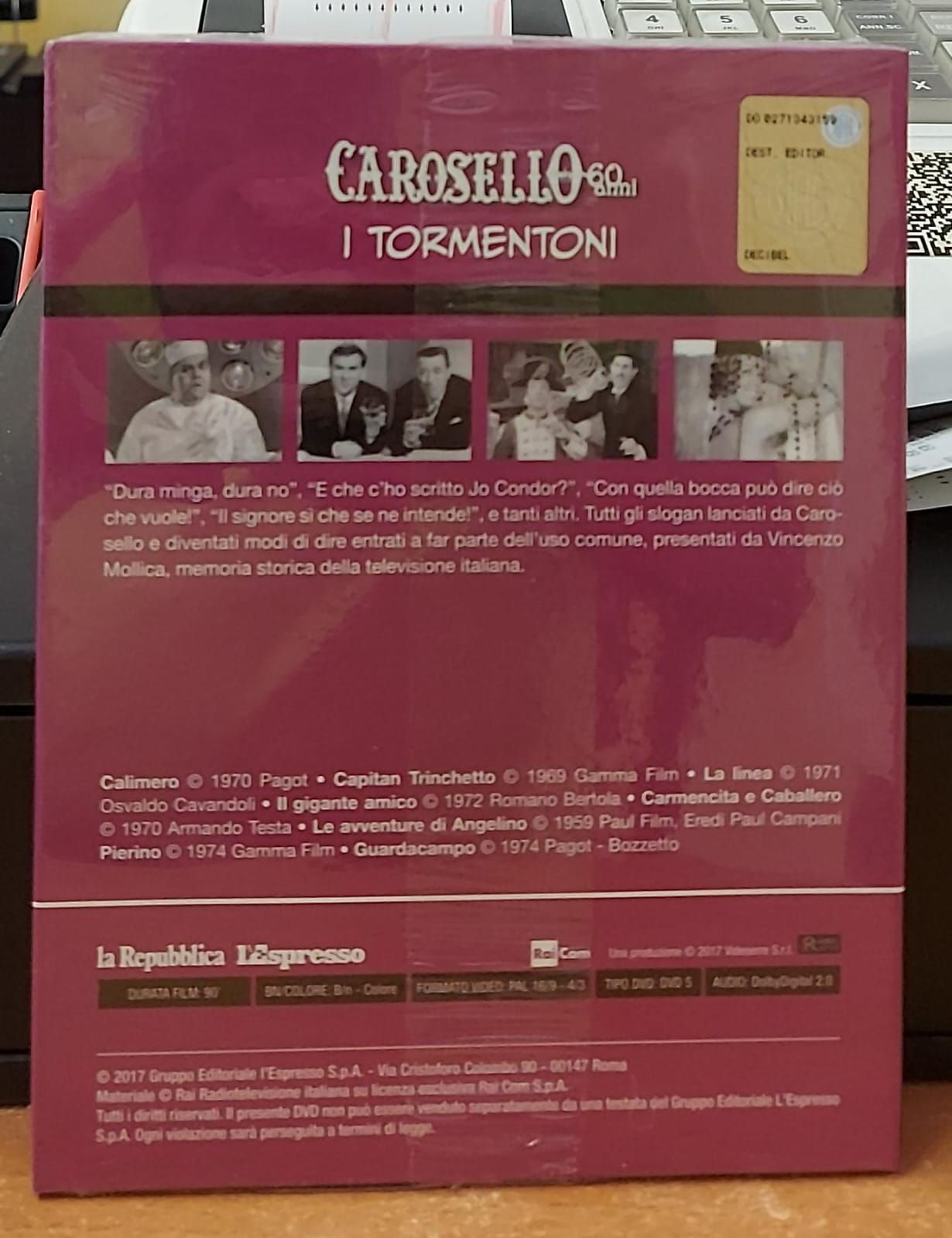 CAROSELLO 60 ANNI VOL.3 I TORMENTONI - NUOVO MAI APERTO