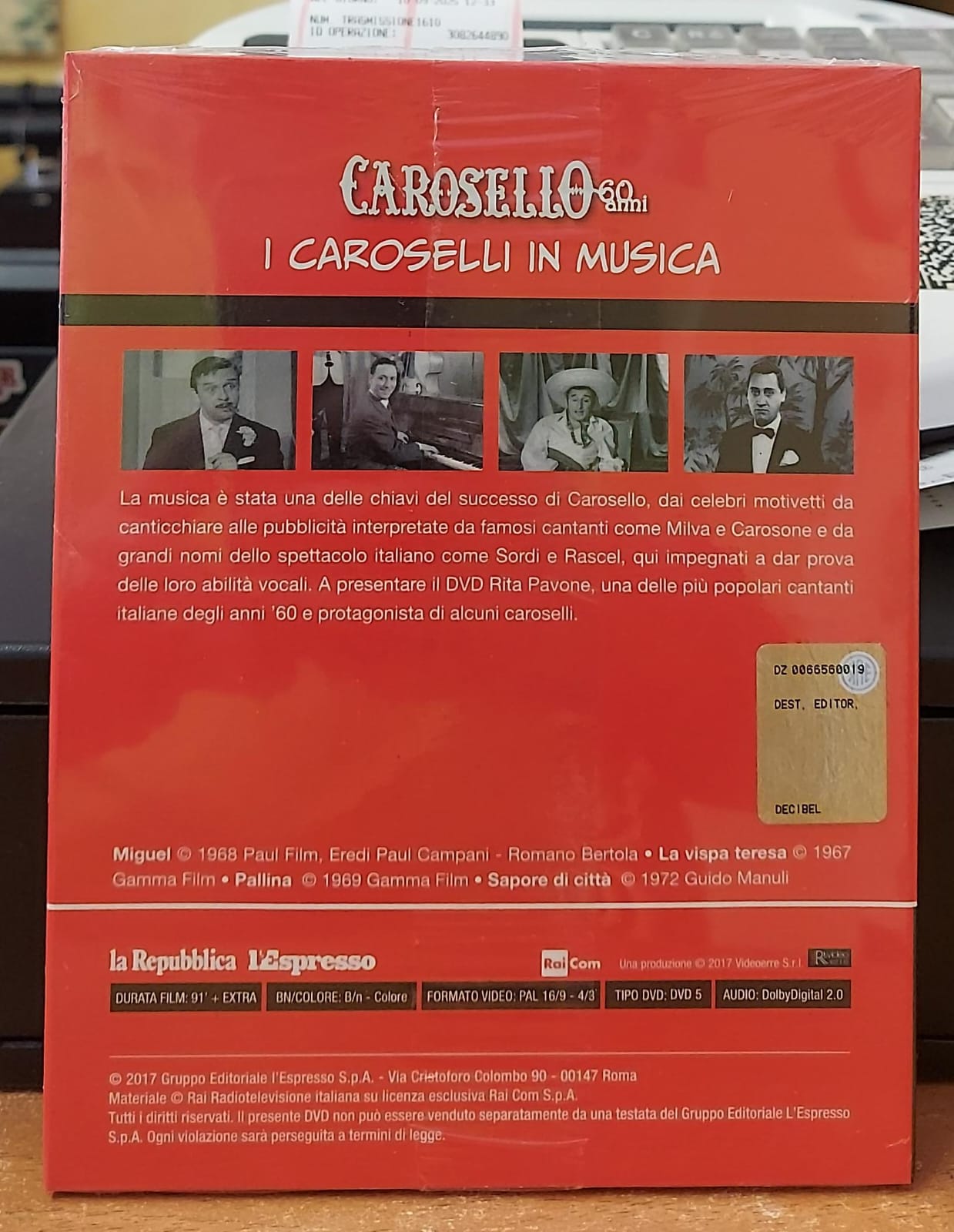 CAROSELLO 60 ANNI VOL.6 I CAROSELLI IN MUSICA - NUOVO MAI APERTO