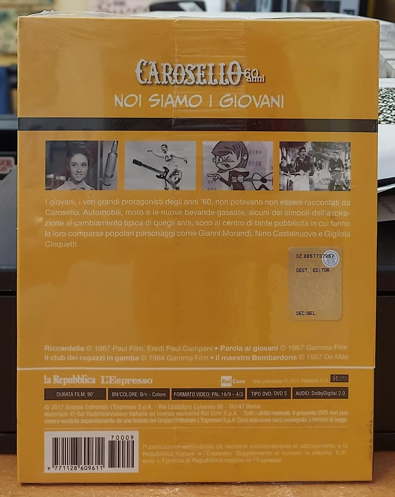 CAROSELLO 60 ANNI VOL.9 NOI SIAMO I GIOVANI - NUOVO MAI APERTO
