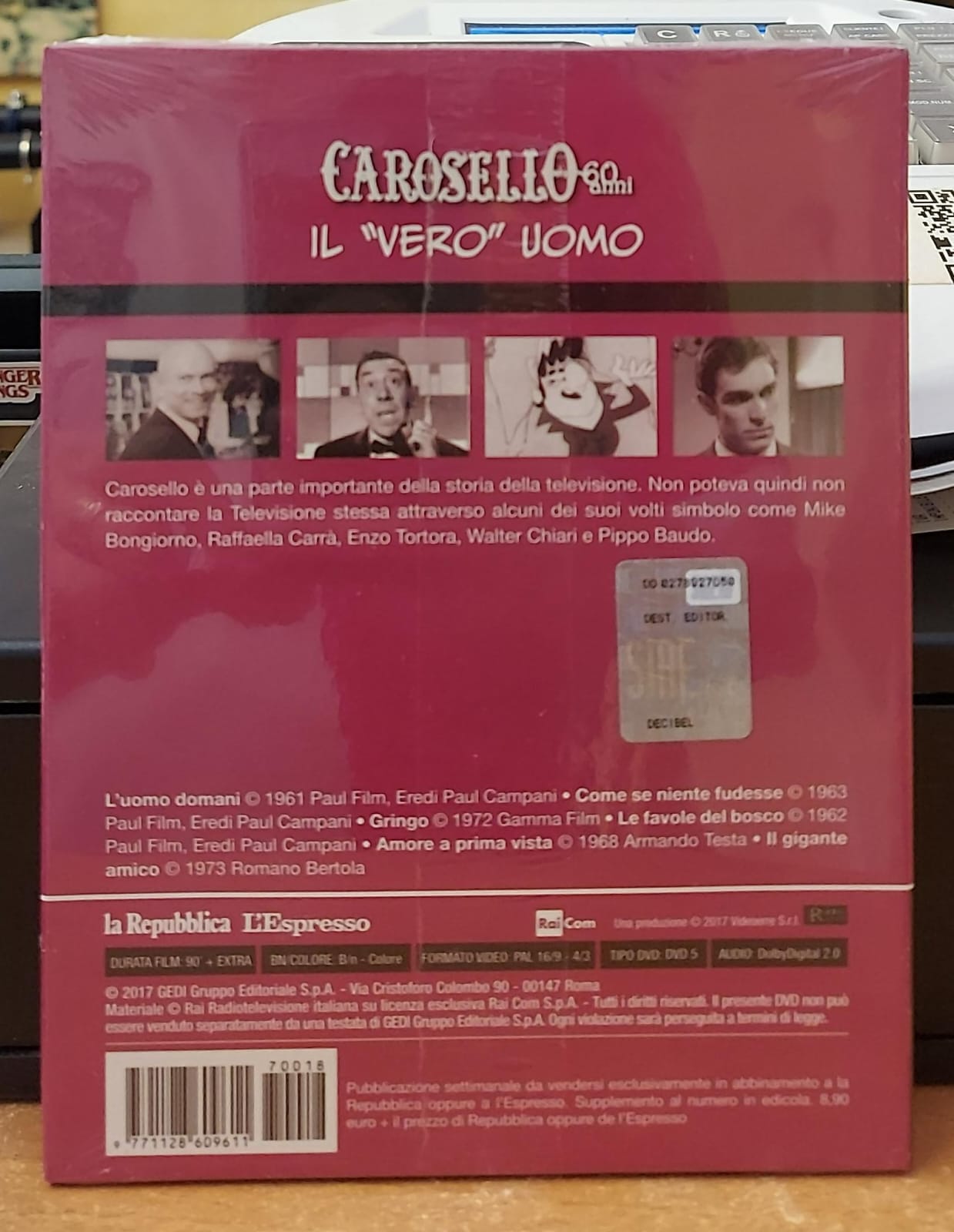CAROSELLO 60 ANNI VOL.18 IL "VERO" UOMO - NUOVO MAI APERTO