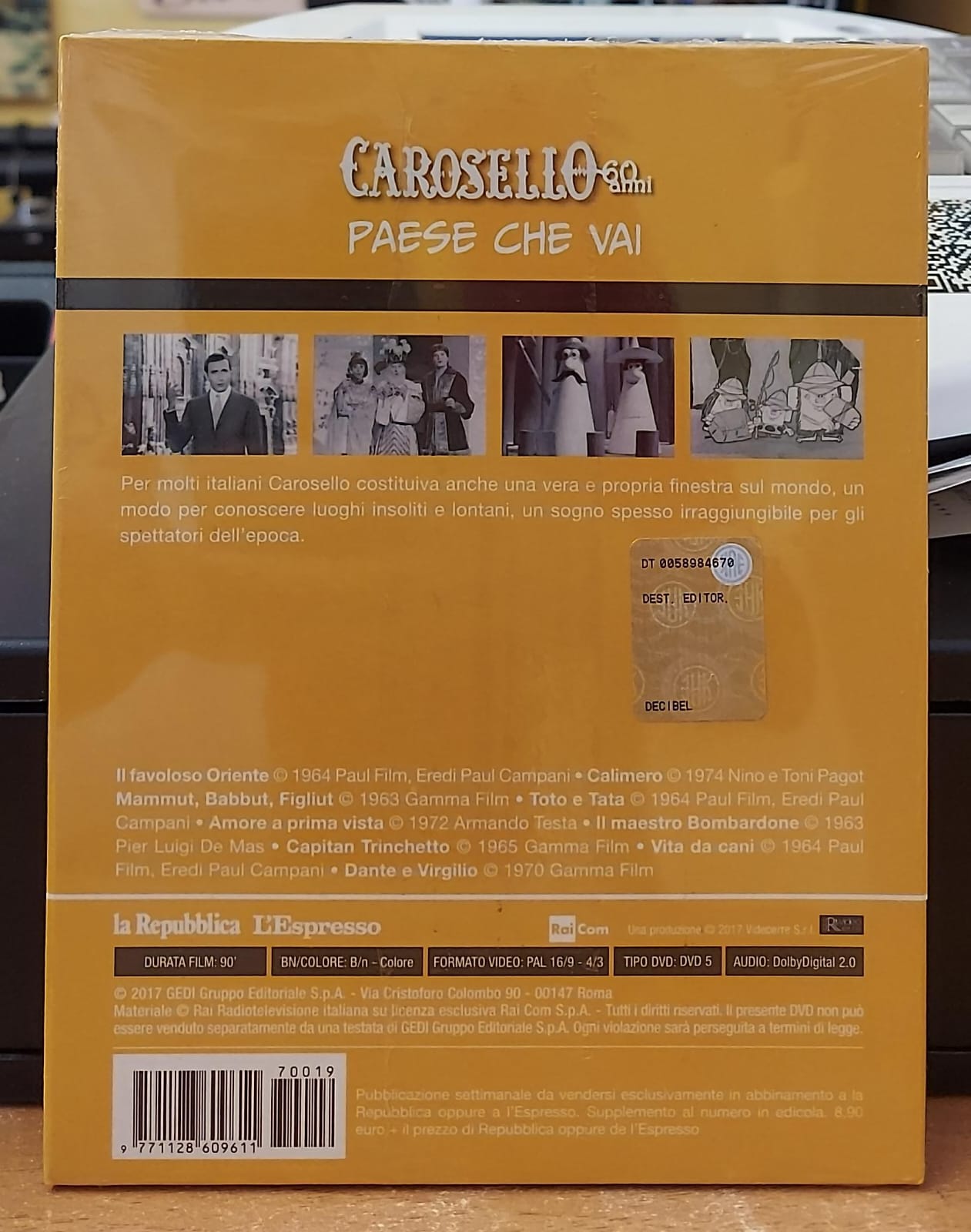 CAROSELLO 60 ANNI VOL.19 PAESE CHE VAI - NUOVO MAI APERTO
