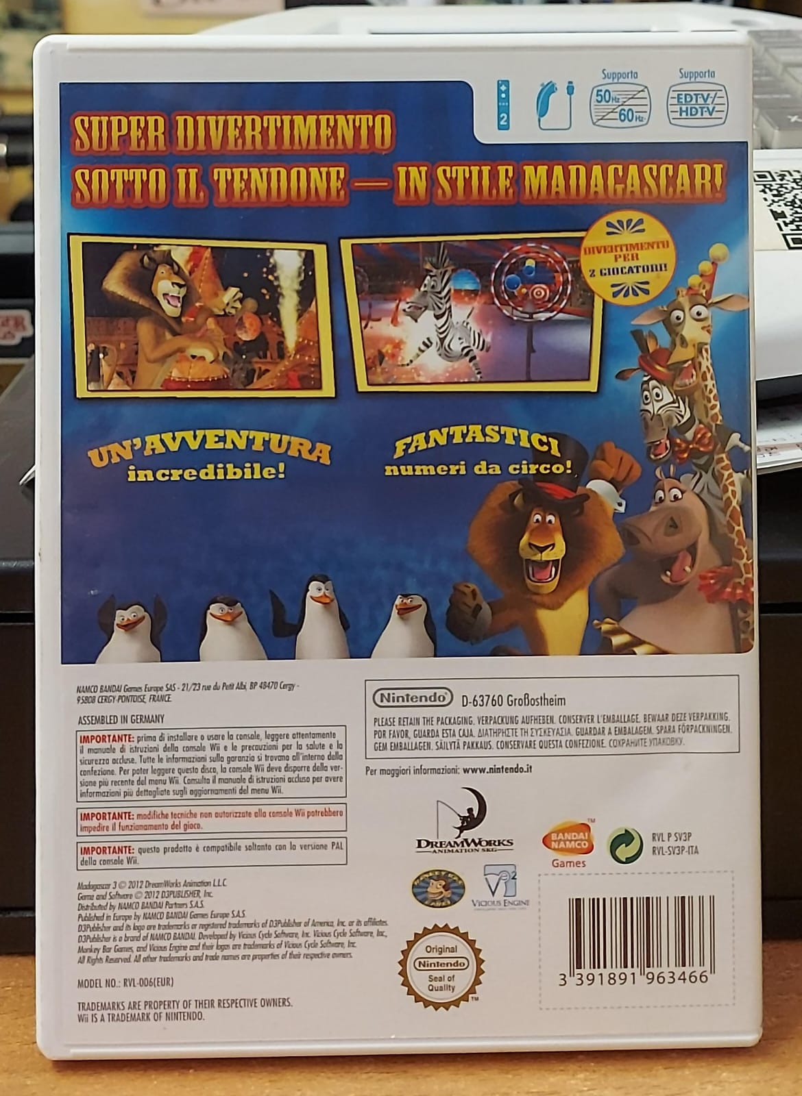 MADAGASCAR 3 RICERCATI IN EUROPA