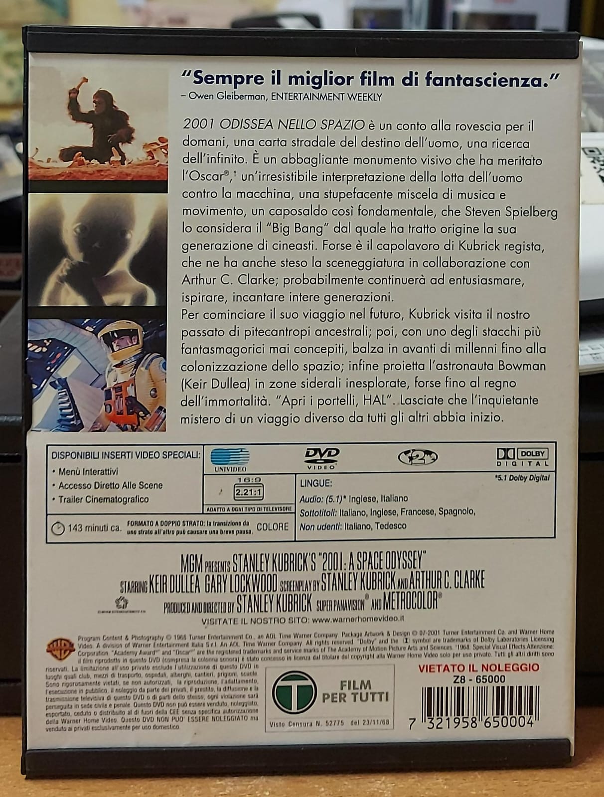 2001 ODISSEA NELLO SPAZIO - EDIZIONE SNAPPER