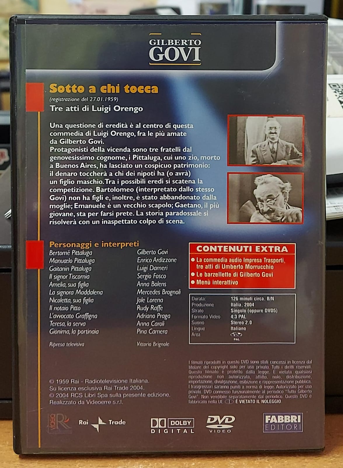 SOTTO A CHI TOCCA - TEATRO IN TRE ATTI