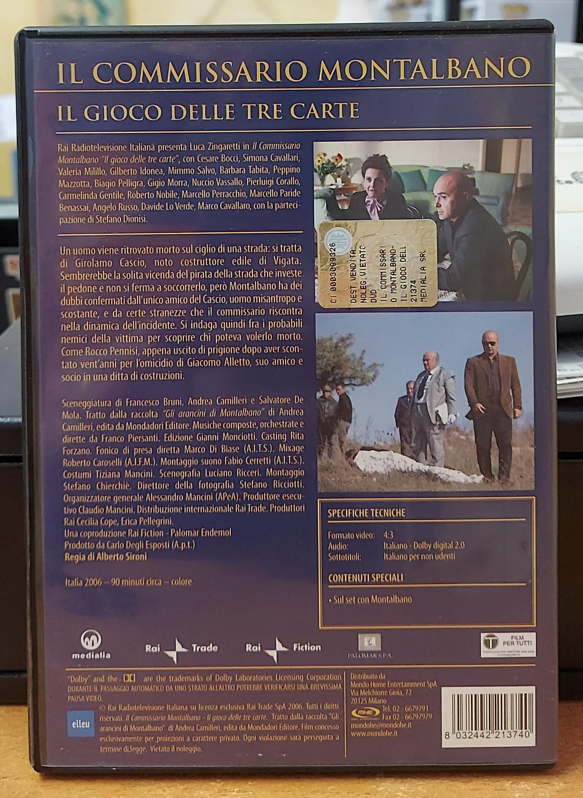 IL COMMISSARIO MONTALBANO IL GIOCO DELLE TRE CARTE