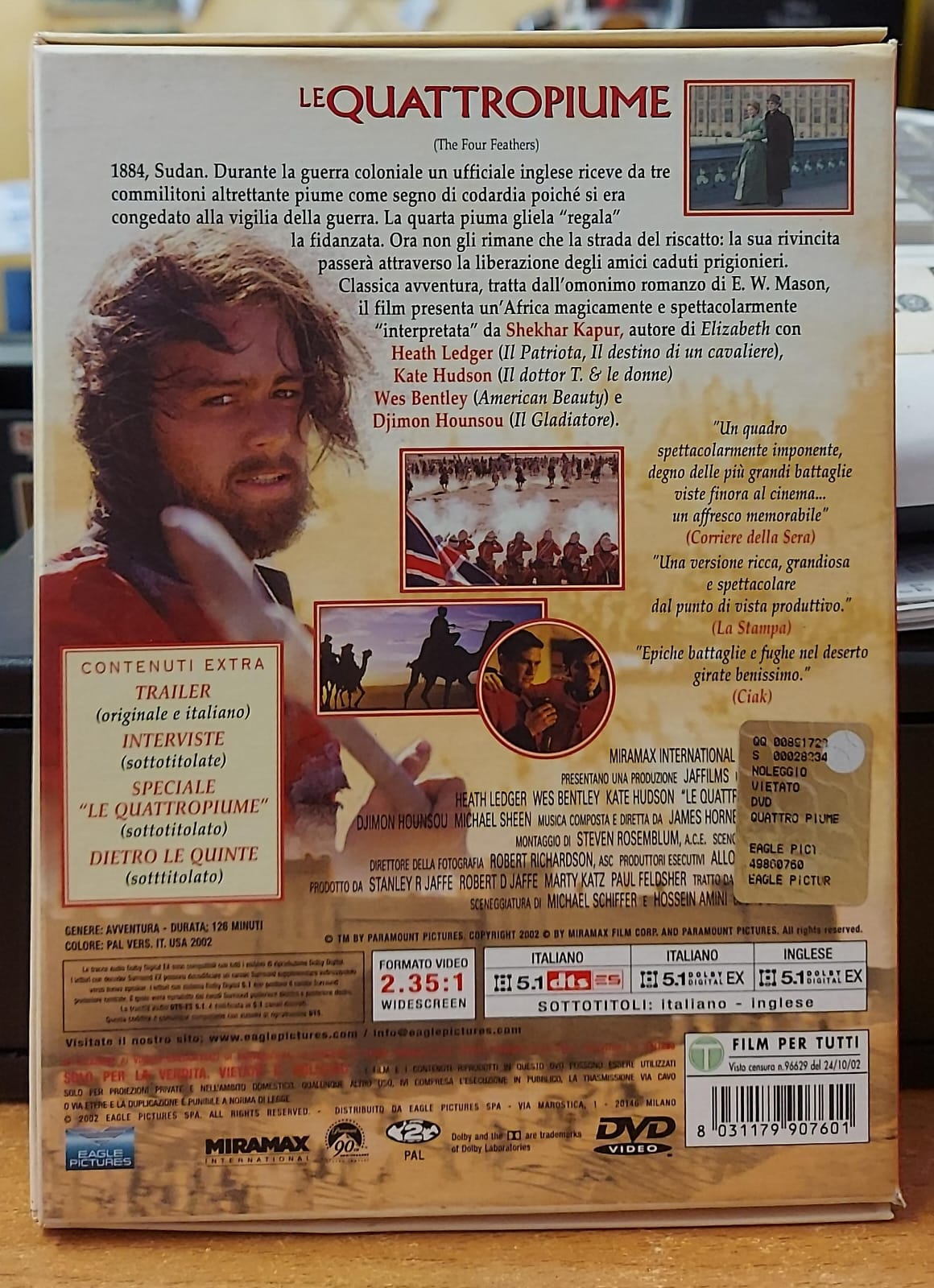 LE QUATTRO PIUME - EDIZIONE DOPPIO DISCO