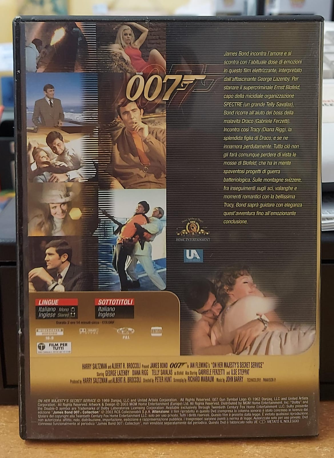 007 AL SERVIZIO SEGRETO DI SUA MAESTA
