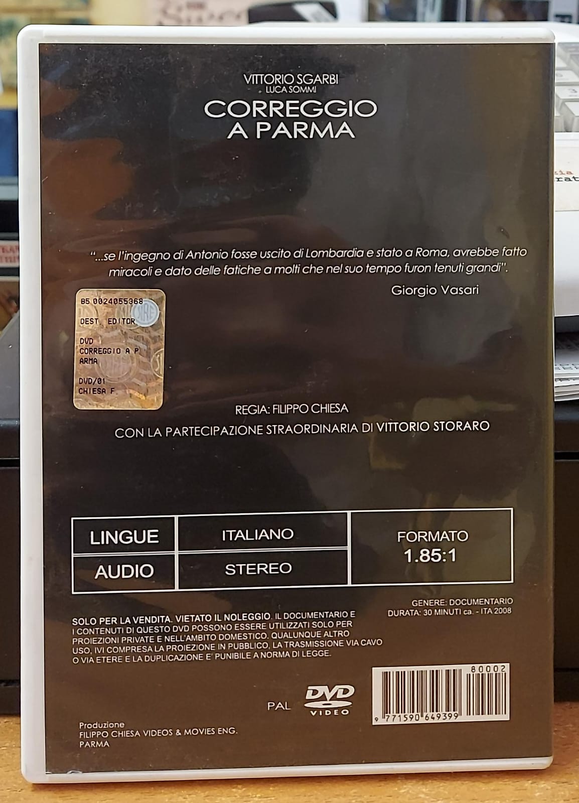 CORREGGIO A PARMA - VITTORIO SGARBI