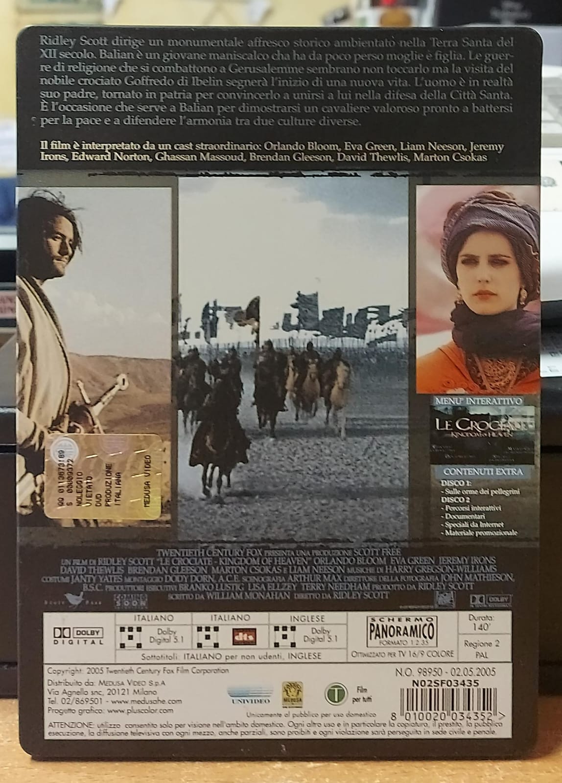 LE CROCIATE - EDIZIONE SPECIALE 2 DVD CON STEELBOX