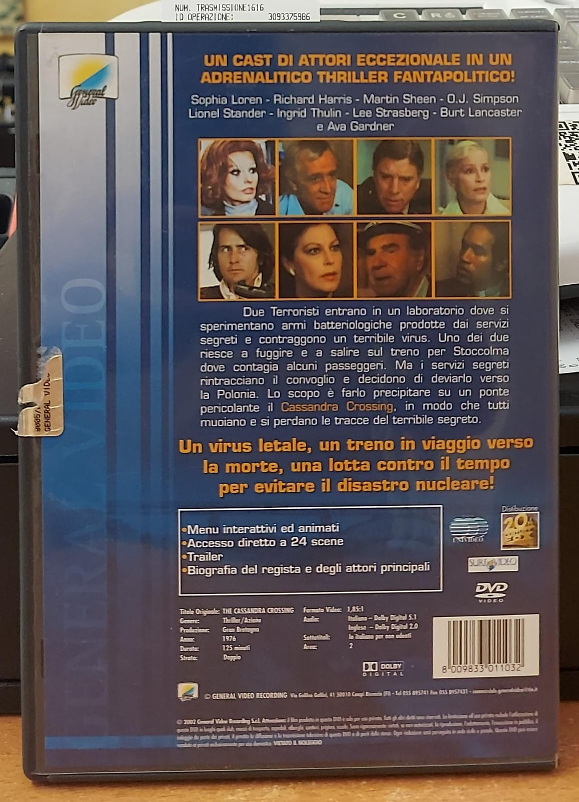 CASSANDRA CROSSING