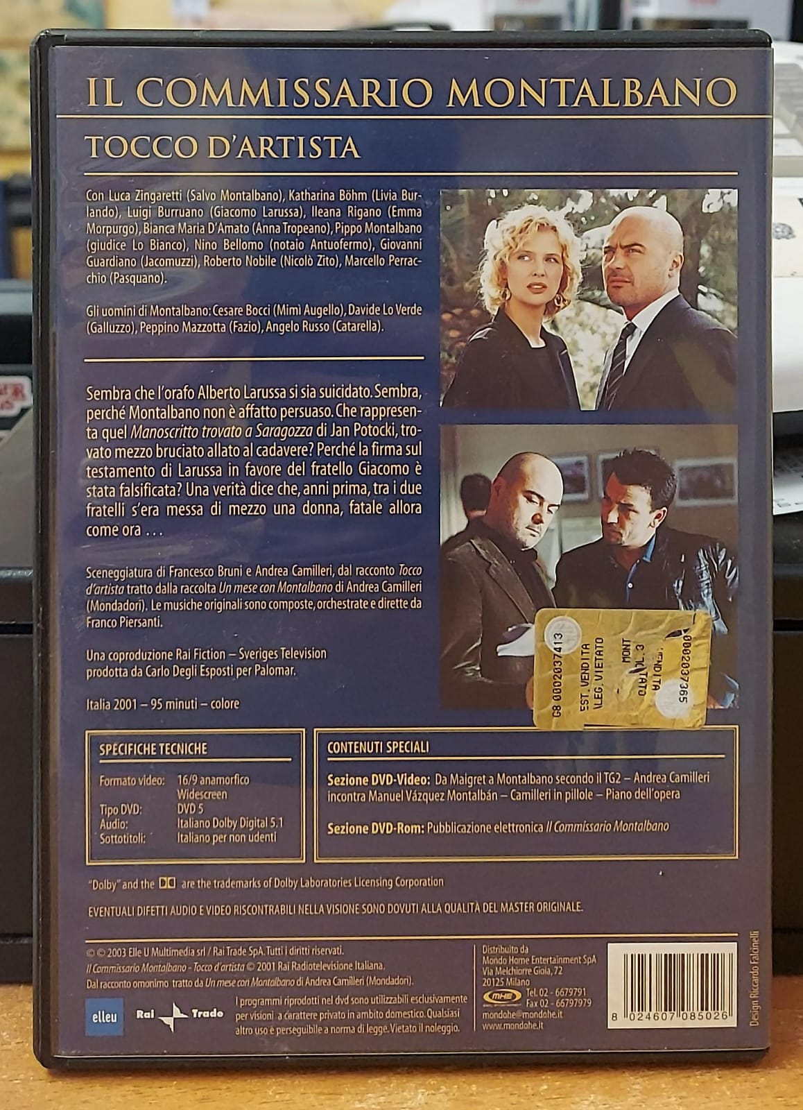 IL COMMISSARIO MONTALBANO - TOCCO D'ARTISTA