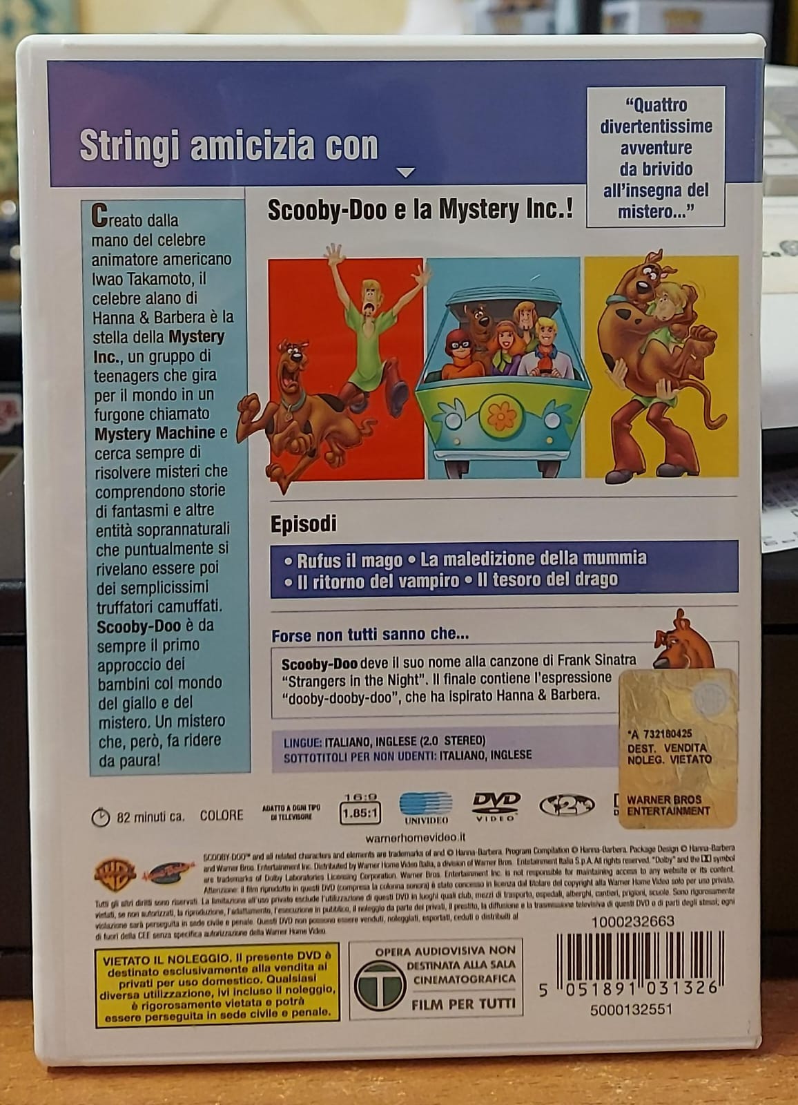 SCOOBY-DOO I TUOI AMICI A CARTONI ANIMATI!