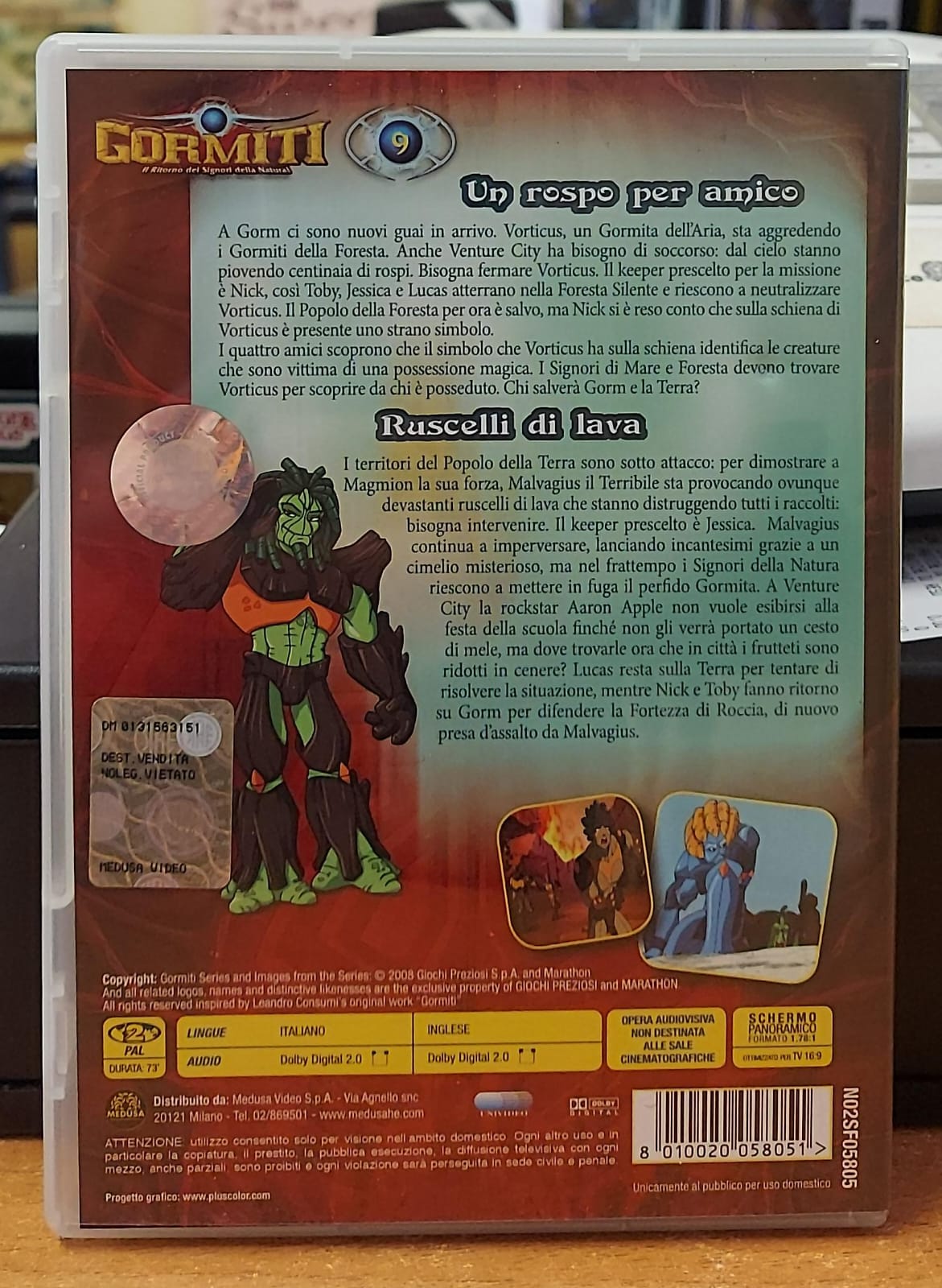 GORMITI IL RITORNO DEI SIGNORI DELLA NATURA! VOLUME 9