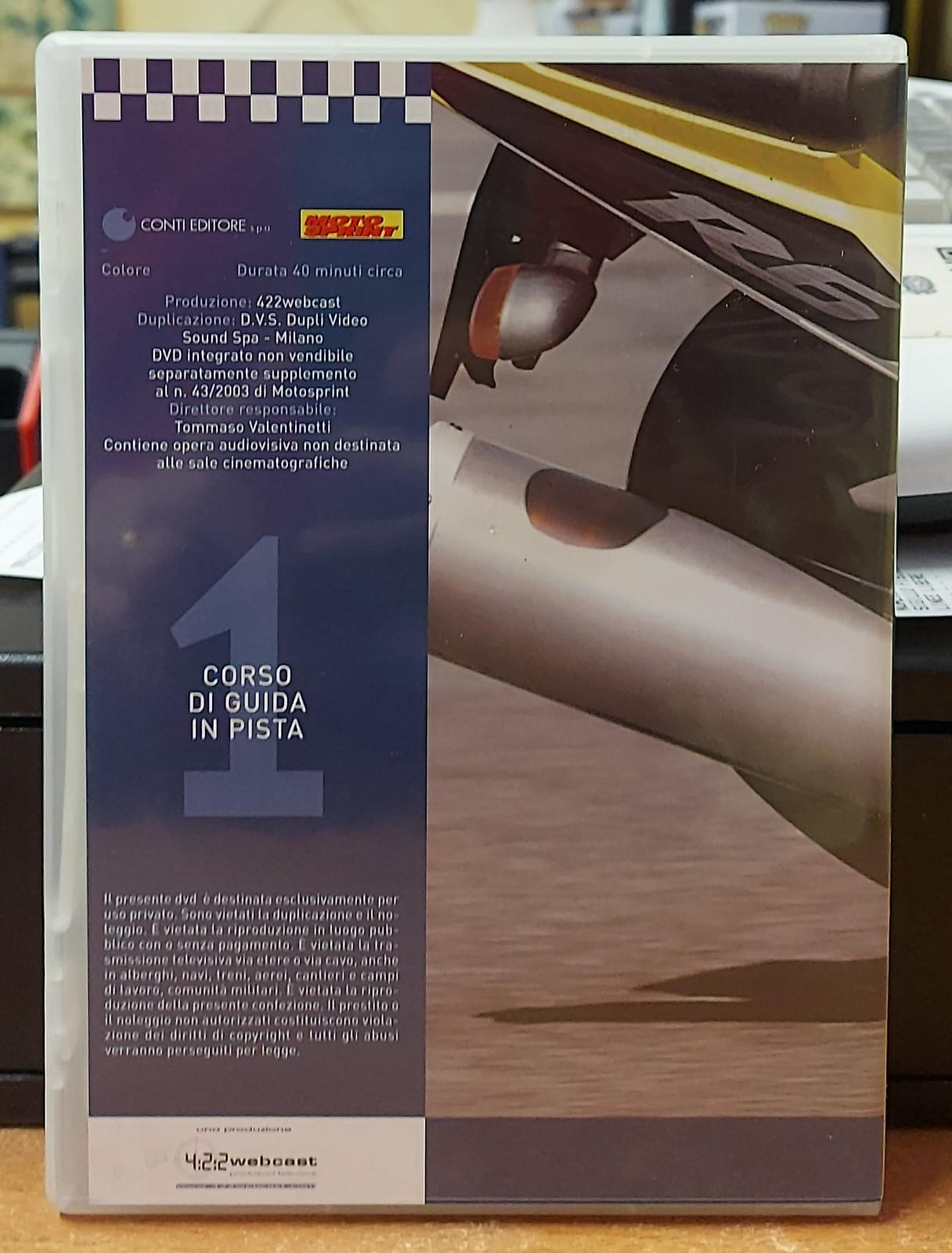 CORSO DI GUIDA IN PISTA - PRIMA PARTE