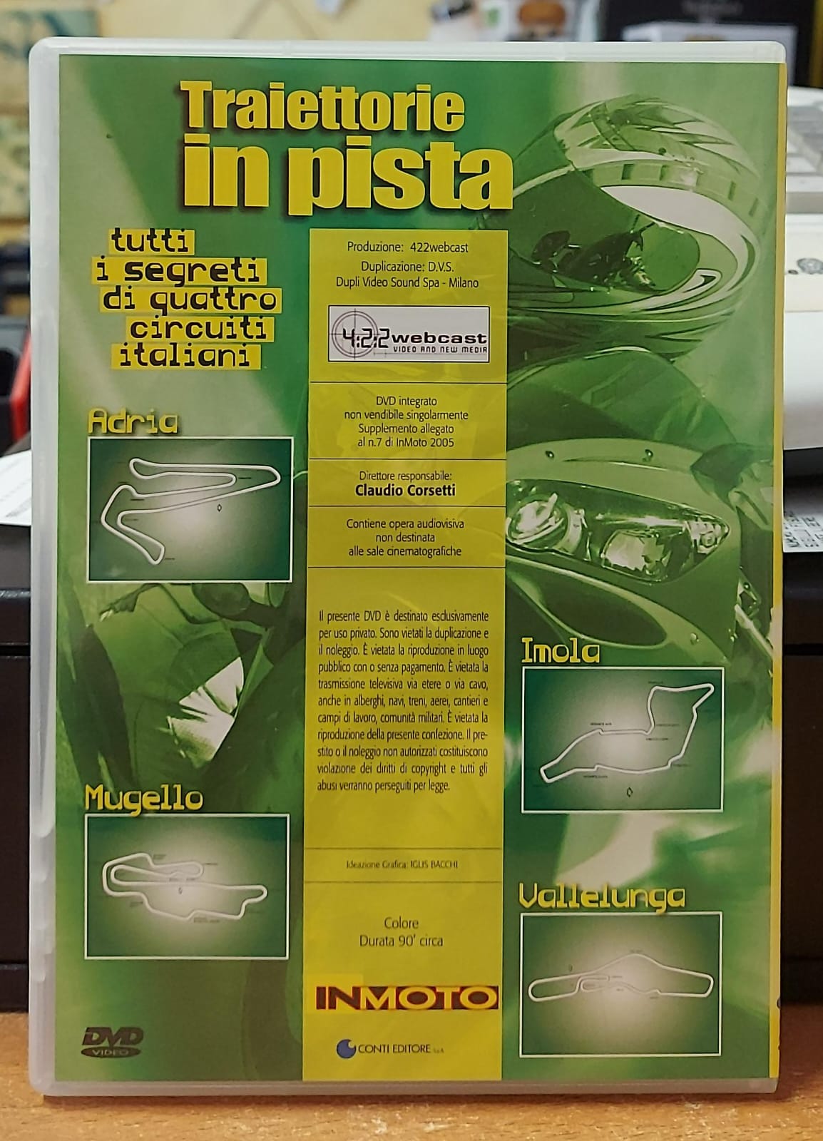 TRAIETTORIE IN PISTA INMOTO