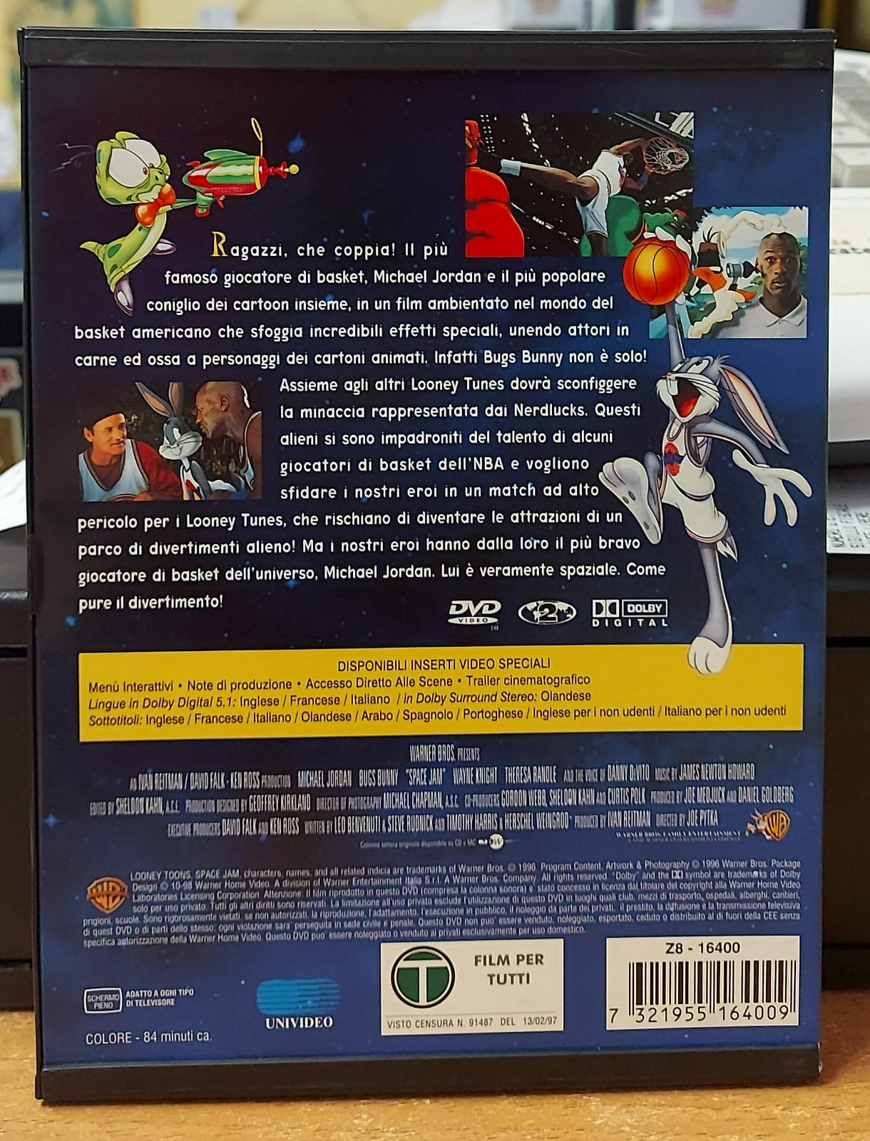SPACE JAM - EDIZIONE SNAPPER