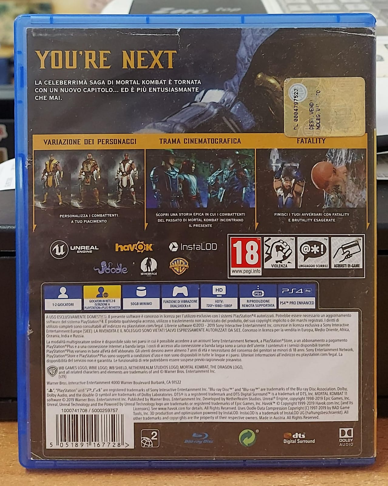 MORTAL KOMBAT 11