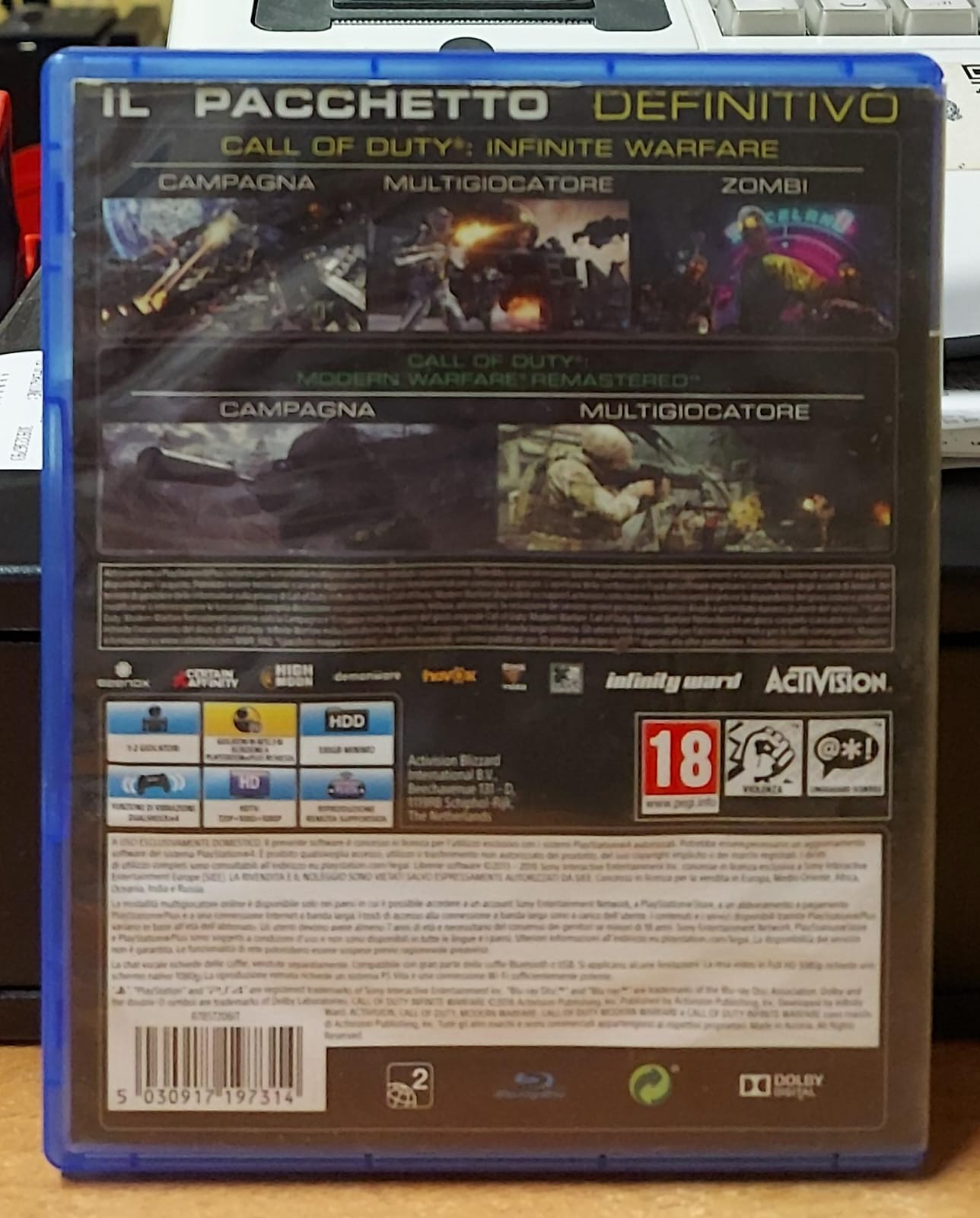 CALL OF DUTY INFINITE WARFARE LEGACY EDITION
