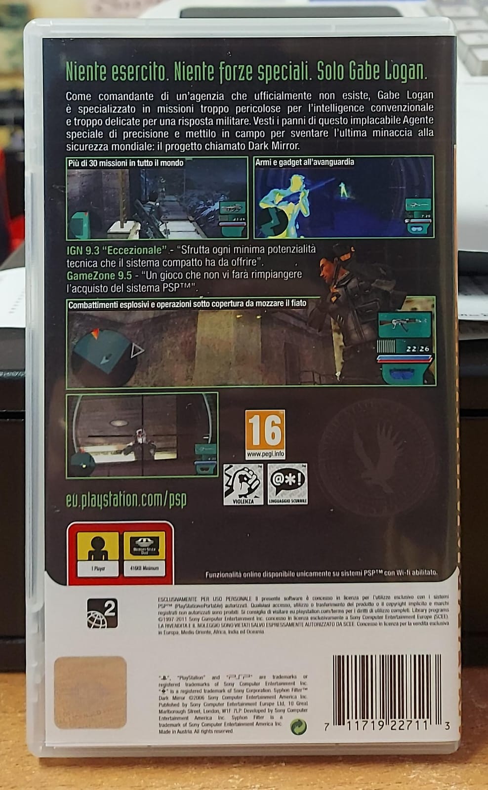 SYPHON FILTER DARK MIRROR - ESSENTIALS