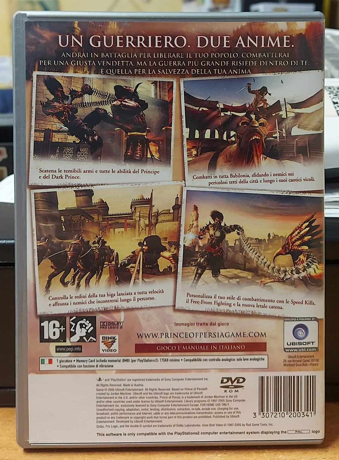 PRINCE OF PERSIA I DUE TRONI