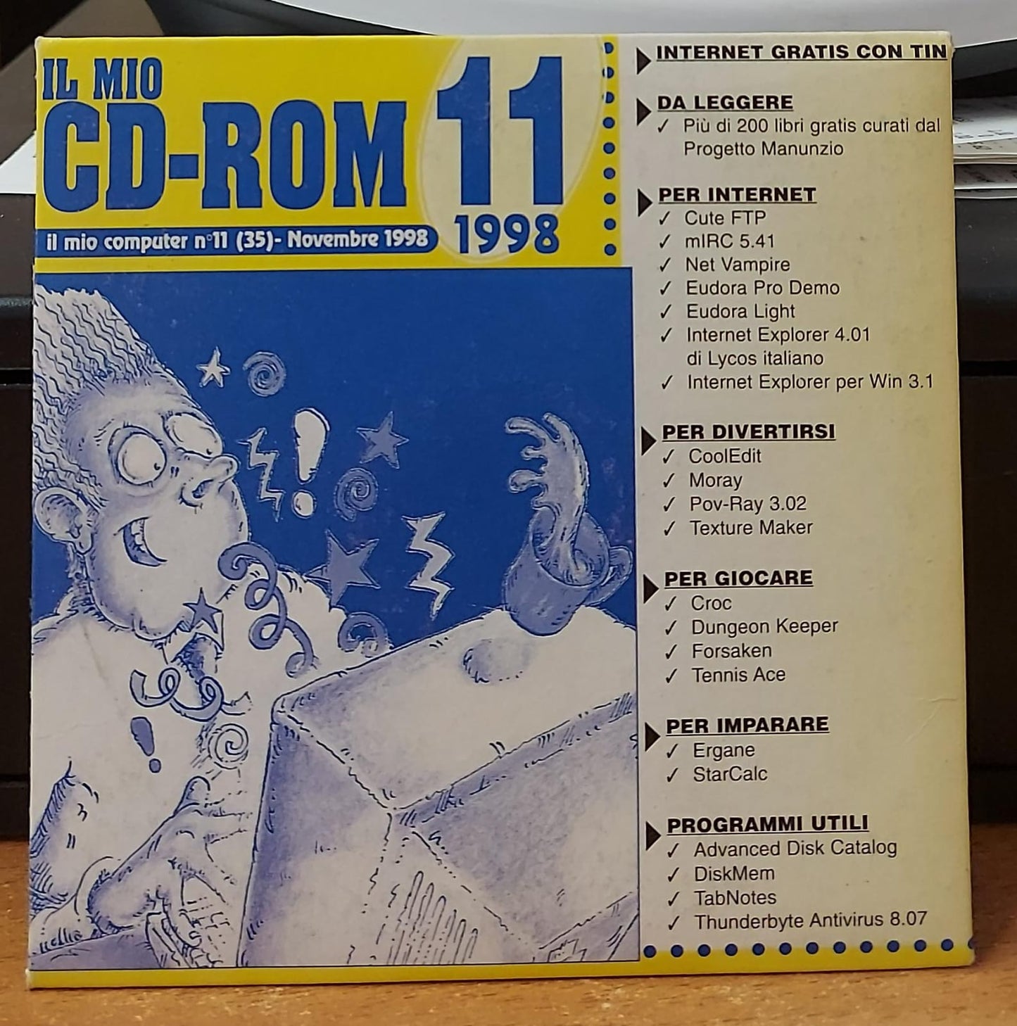 IL MIO CD-ROM 11 NOVEMBRE 1998