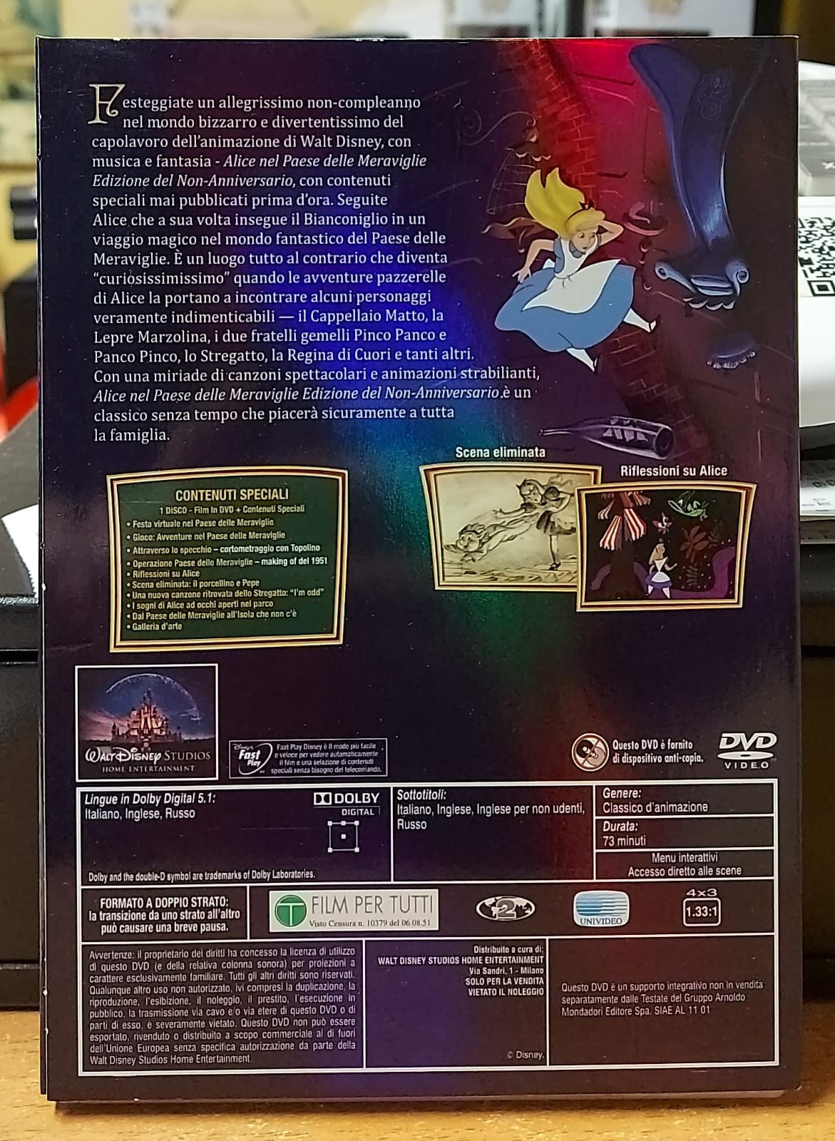 ALICE NEL PAESE DELLE MERAVIGLIE - EDIZIONE SPECIALE