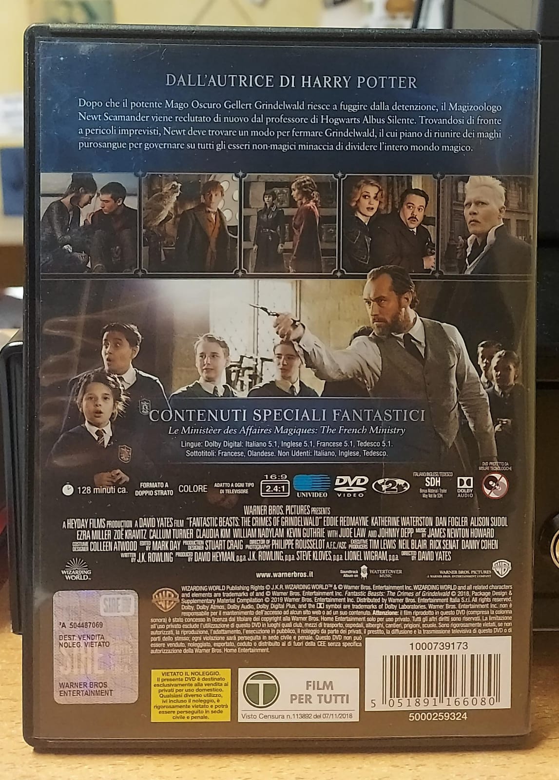 ANIMALI FANTASTICI I CRIMINI DI GRINDELWALD