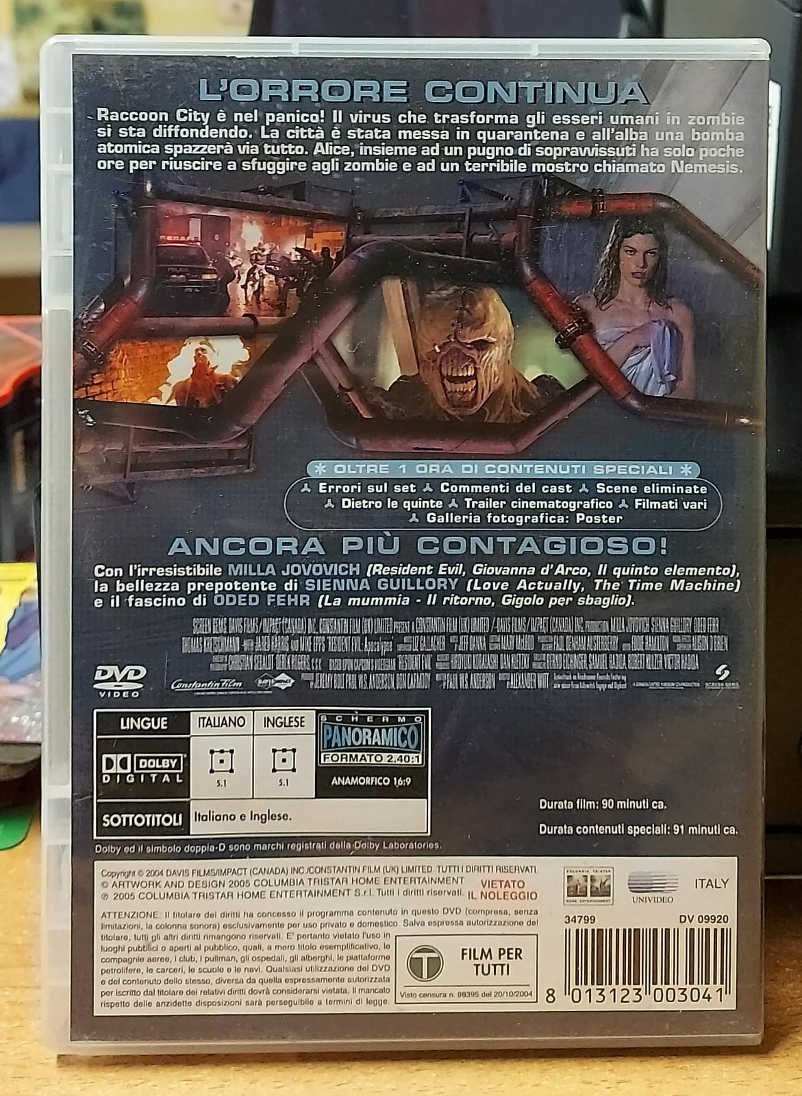 RESIDENT EVIL APOCALYPSE - SPECIAL EDITION