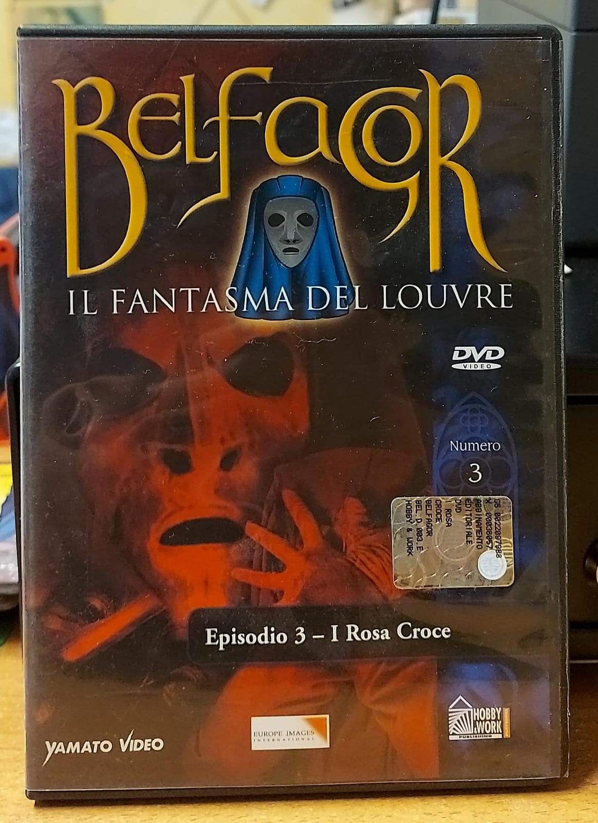 BELFAGOR IL FANTASMA DEL LOUVRE 5 DVD