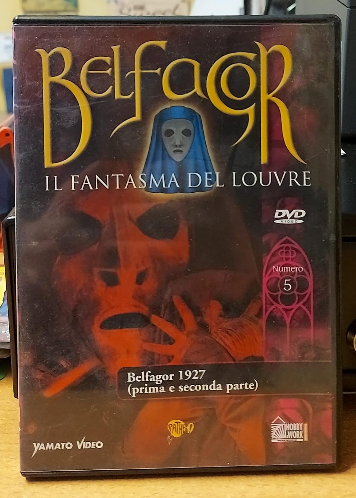 BELFAGOR IL FANTASMA DEL LOUVRE 5 DVD