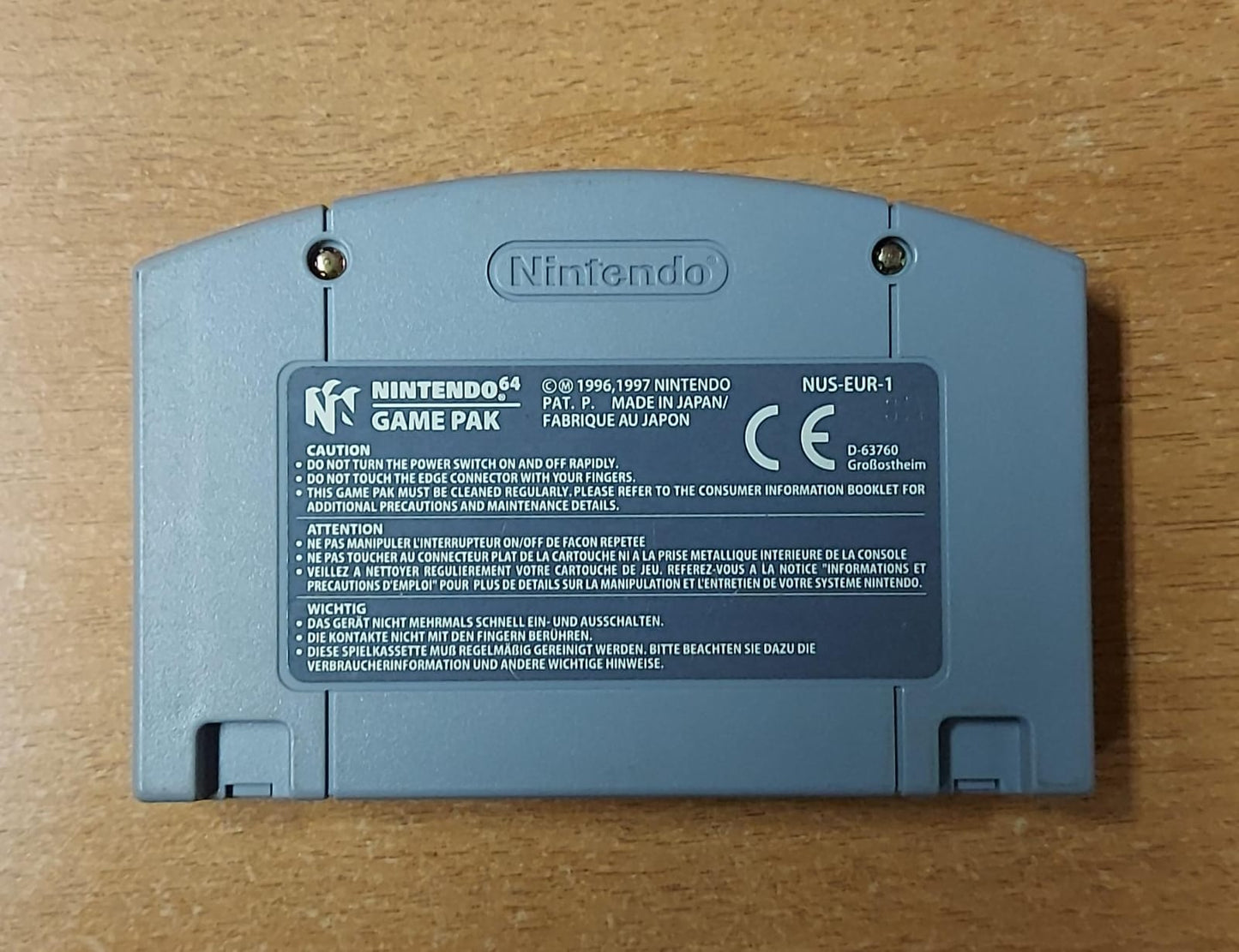 MARIO KART 64 - SOLO CARTUCCIA