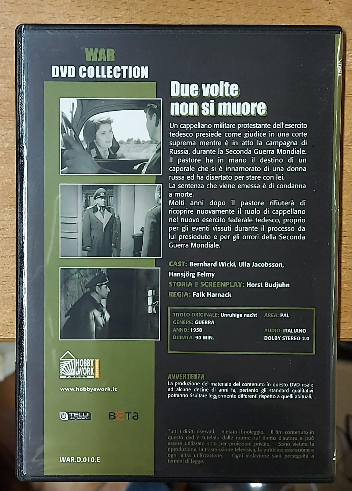 DUE VOLTE NON SI MUORE