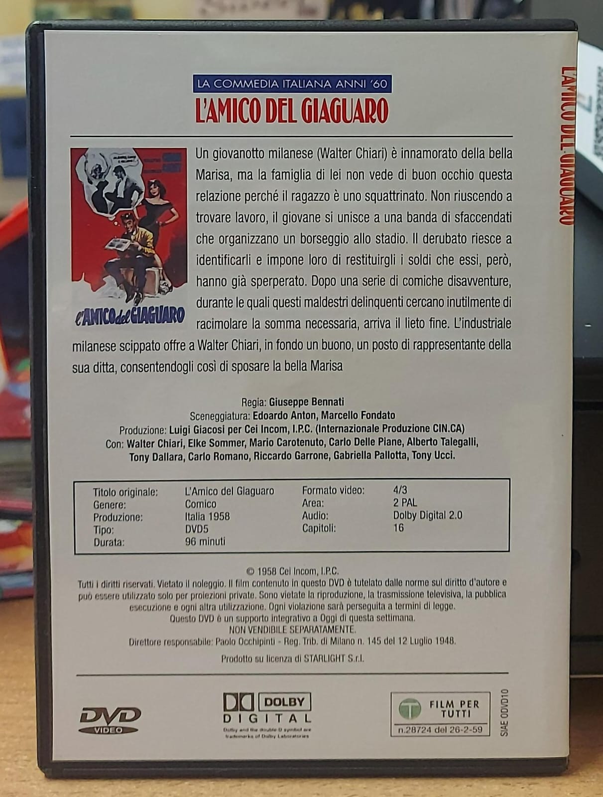 L'AMICO DEL GIAGUARO